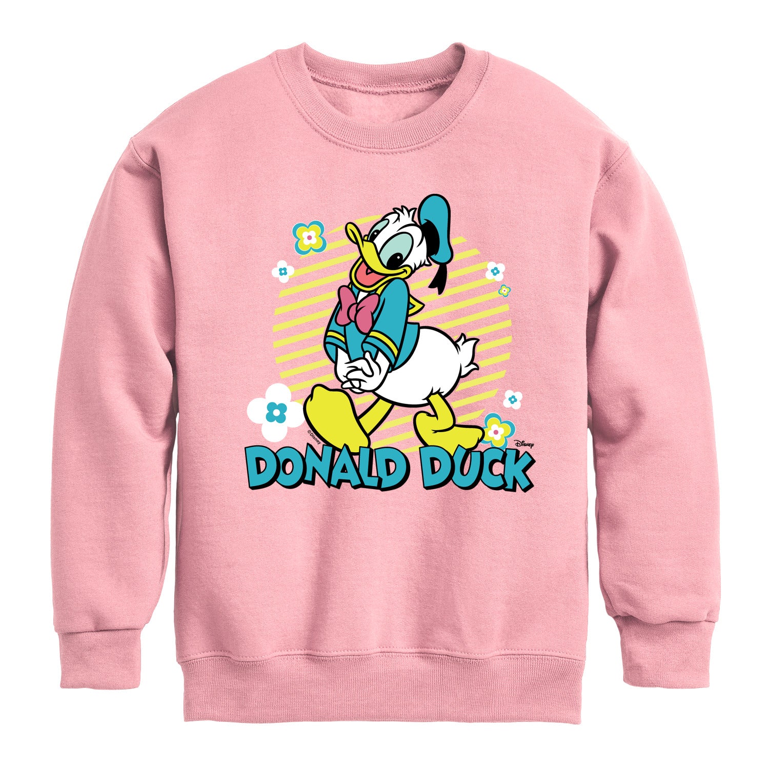 Disney - Donald Duck - Toddler & Youth Crewneck Fleece Sweatshirt
