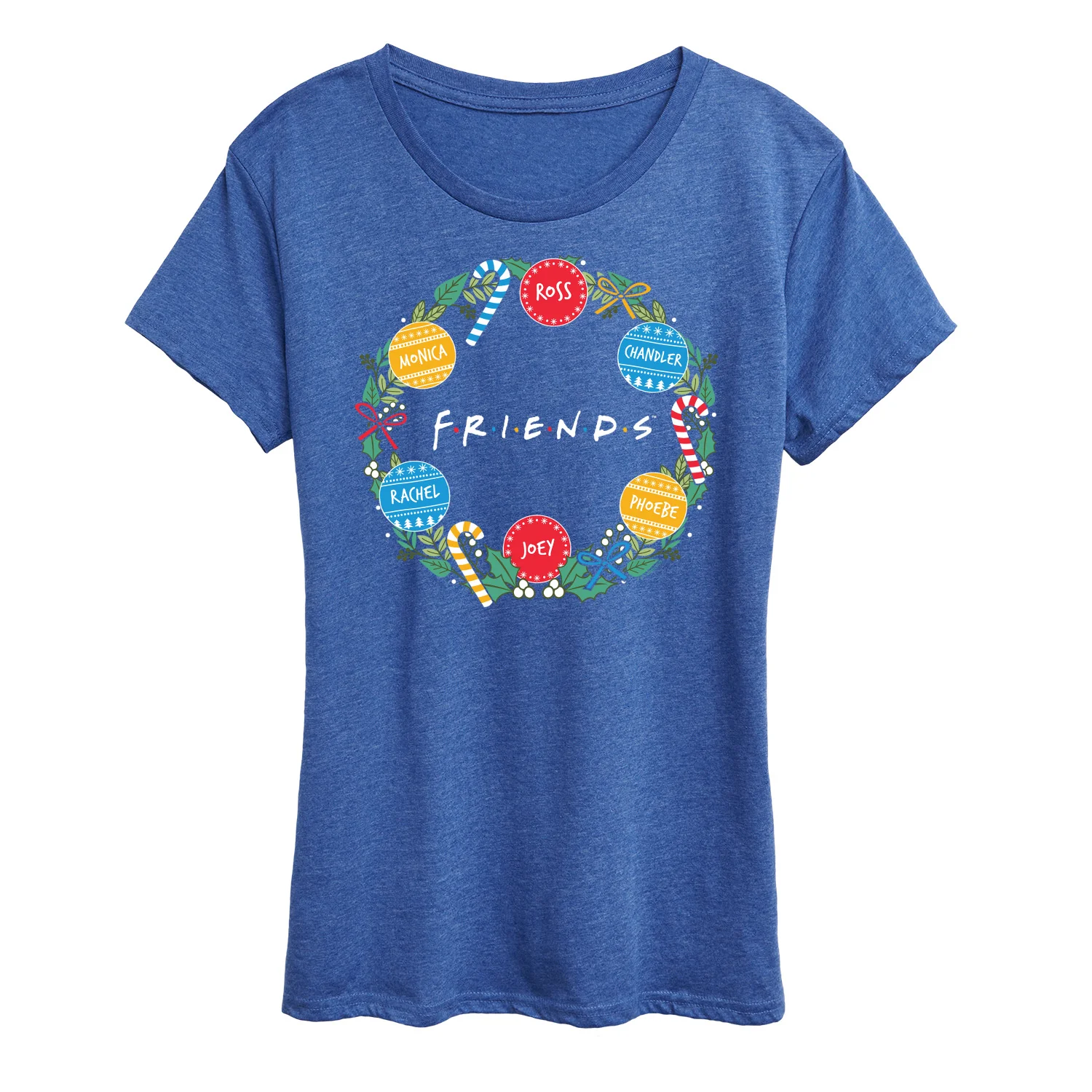 Friends - Wreath - Women's Short Sleeve Graphic T-Shirt - Image 4