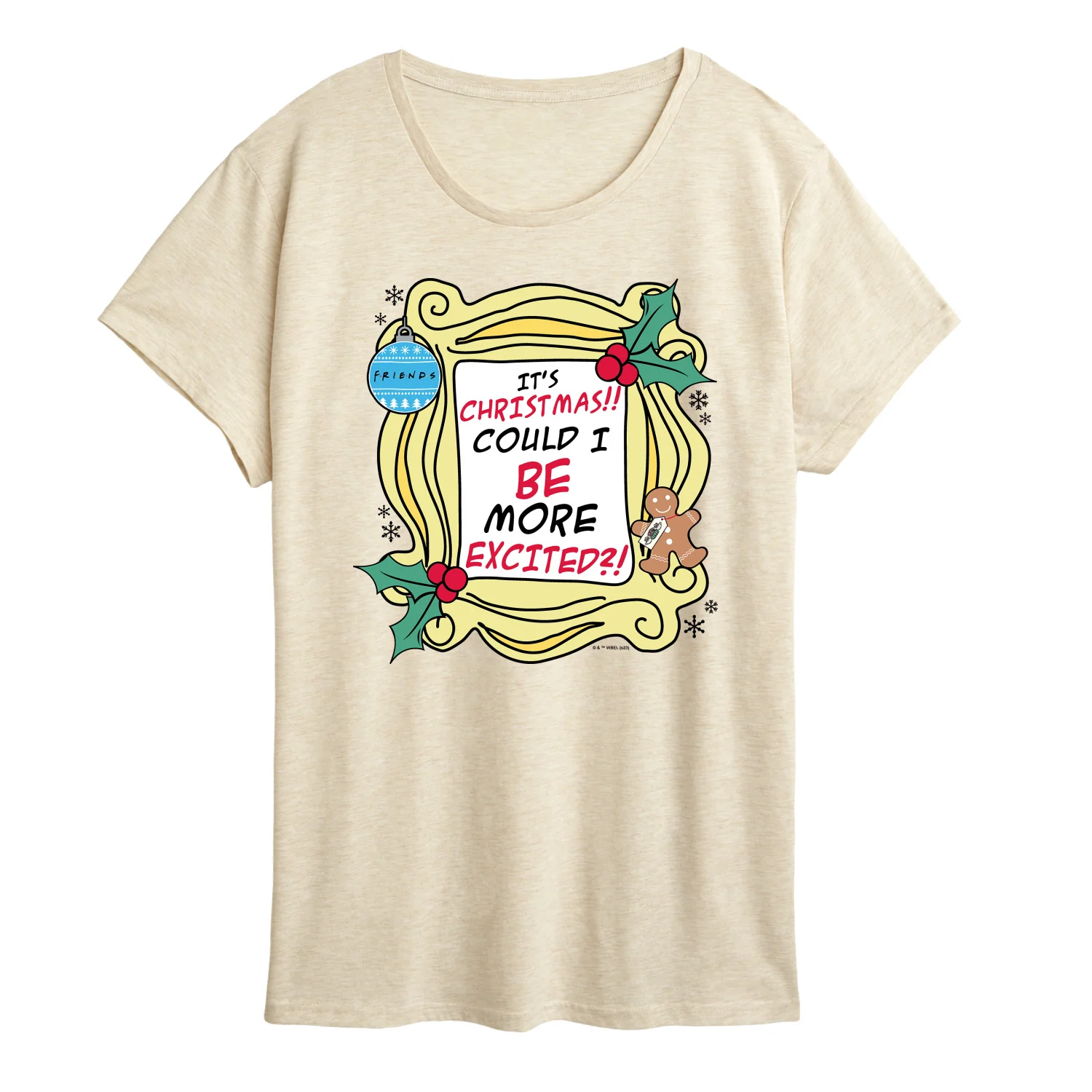 Friends - It's Christmas - Women's Short Sleeve Graphic T-Shirt