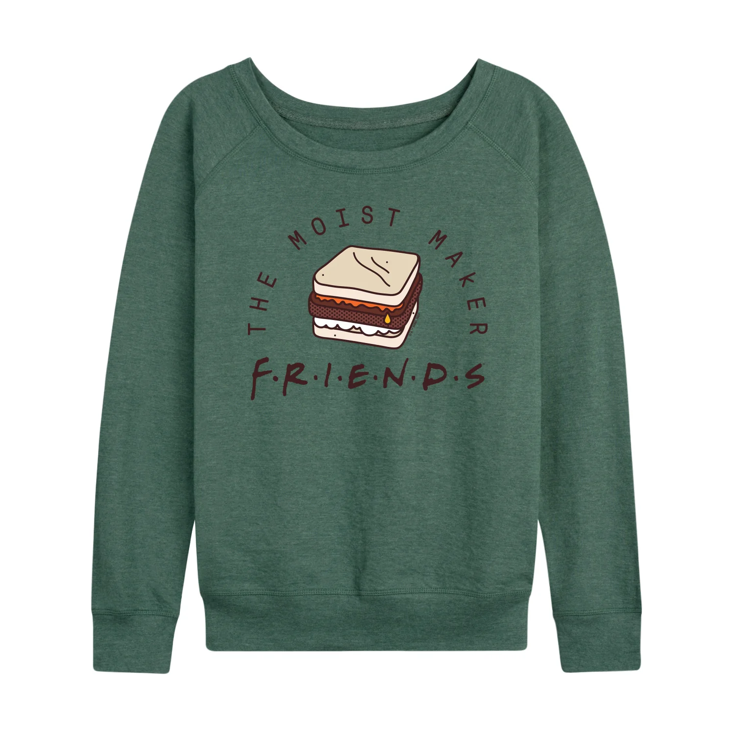 Friends - Moist Maker - Women's Lightweight French Terry Long Sleeve Shirt - Image 2