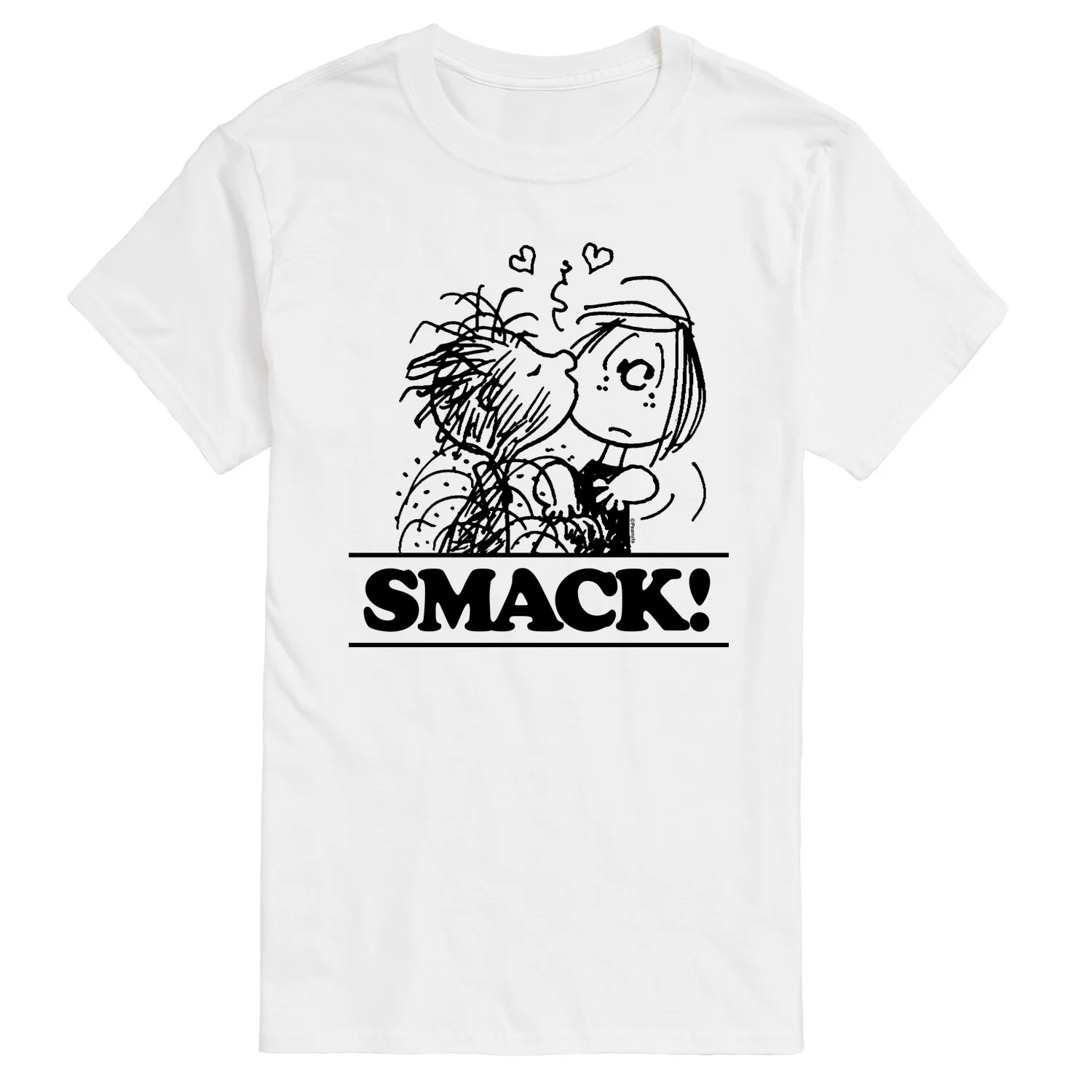Peanuts - Pigpen Peppermint Patty Smack - Men's Short Sleeve Graphic T-Shirt - Image 3
