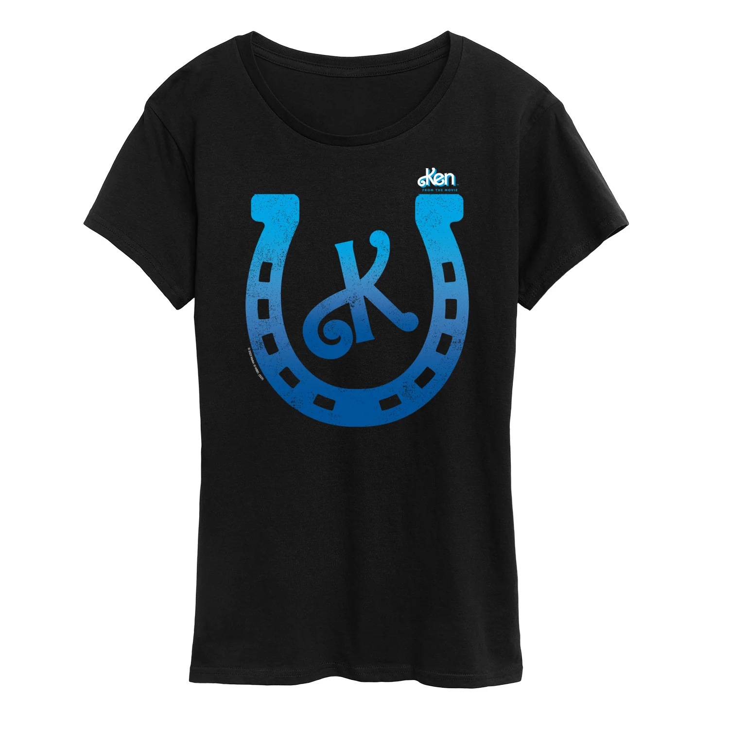 Barbie The Movie - Ken Horseshoe  - Women's Short Sleeve Graphic T-Shirt