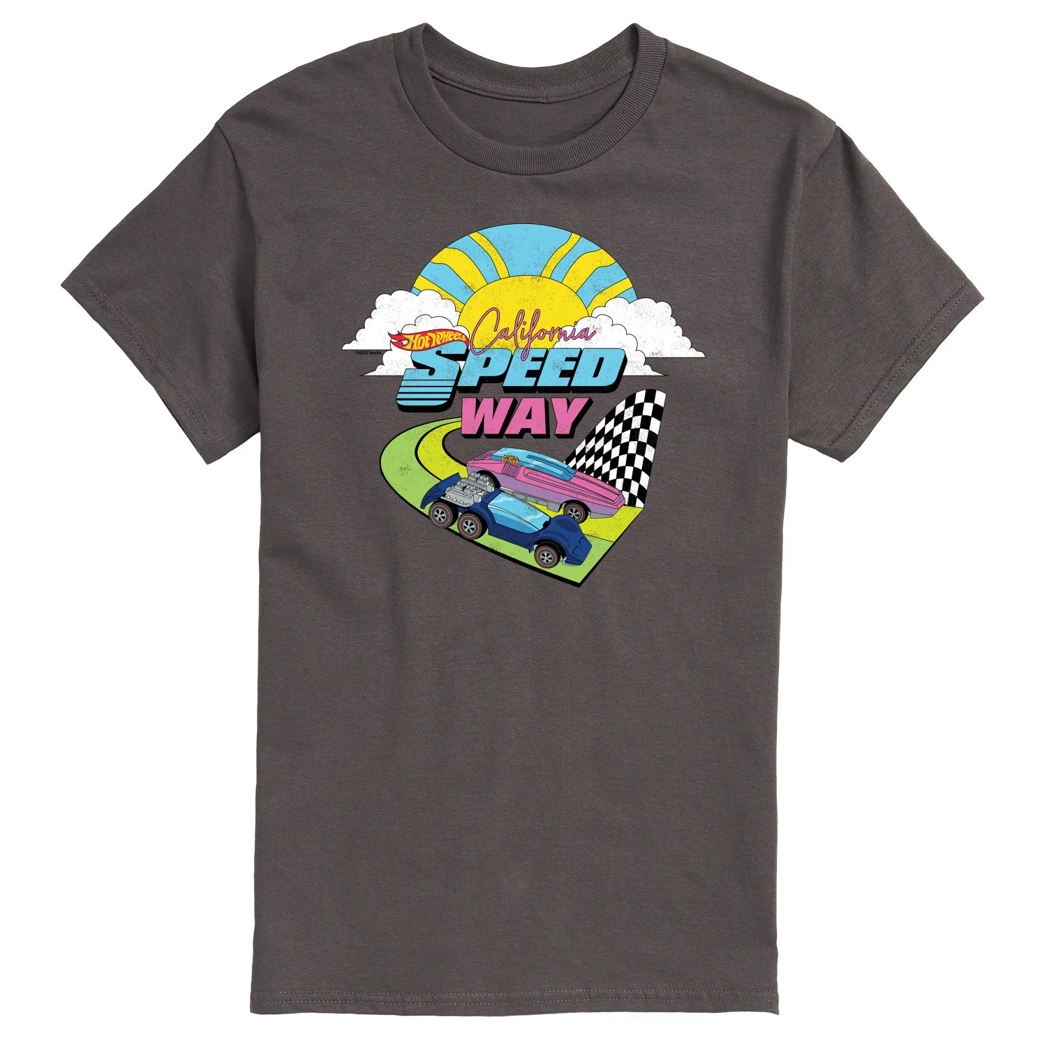 Hot Wheels - California Speedway 70S - Men's Short Sleeve T-Shirt - Image 4