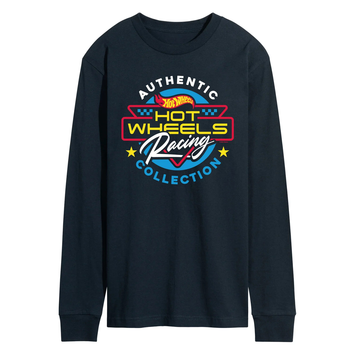Hot Wheels - Authentic Collection Badge - Men's Long Sleeve Graphic T-Shirt