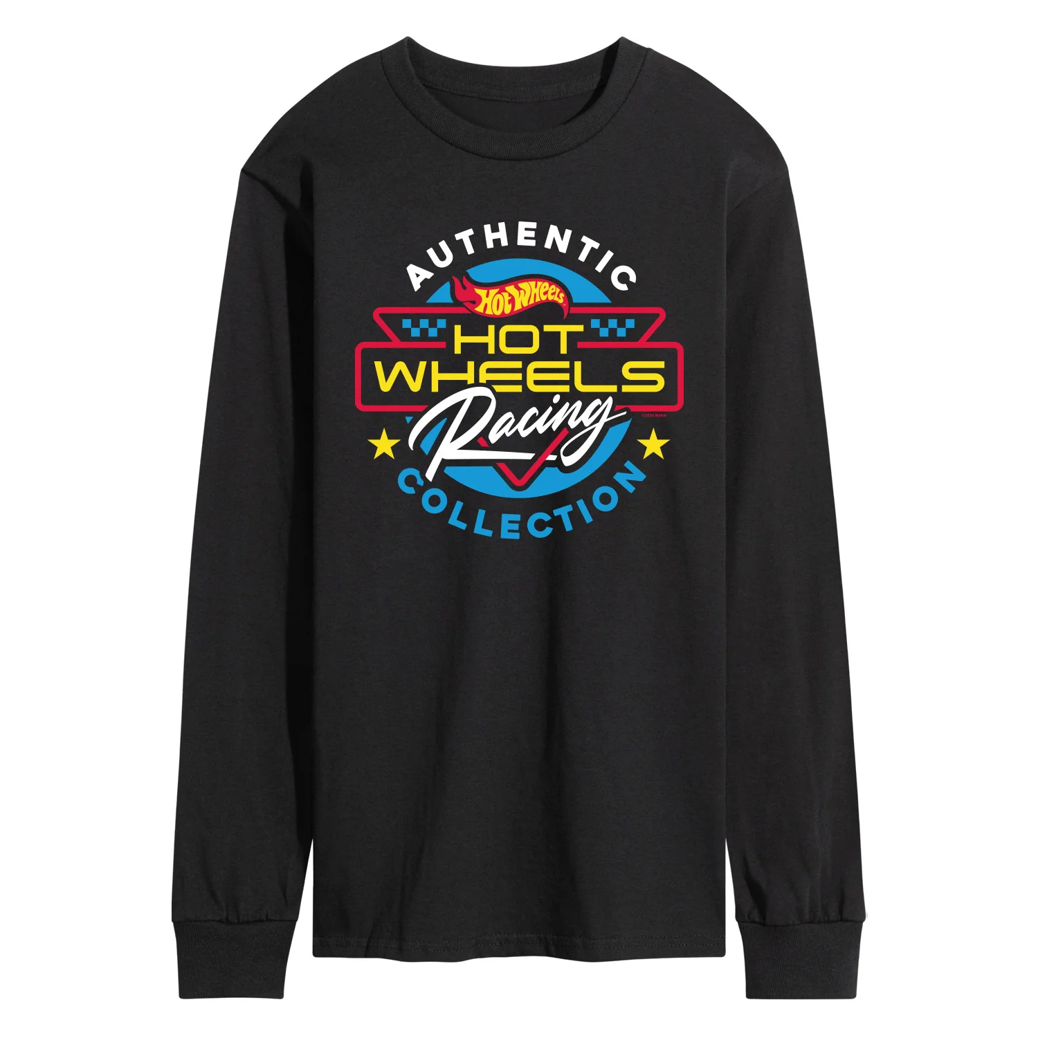Hot Wheels - Authentic Collection Badge - Men's Long Sleeve Graphic T-Shirt - Image 2