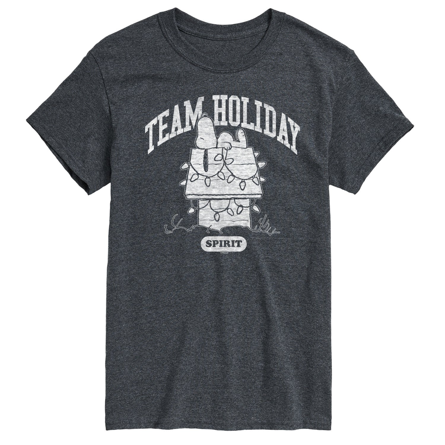 Peanuts - Snoopy Team Holiday Spirit - Men's Short Sleeve Graphic T-Shirt - Image 5