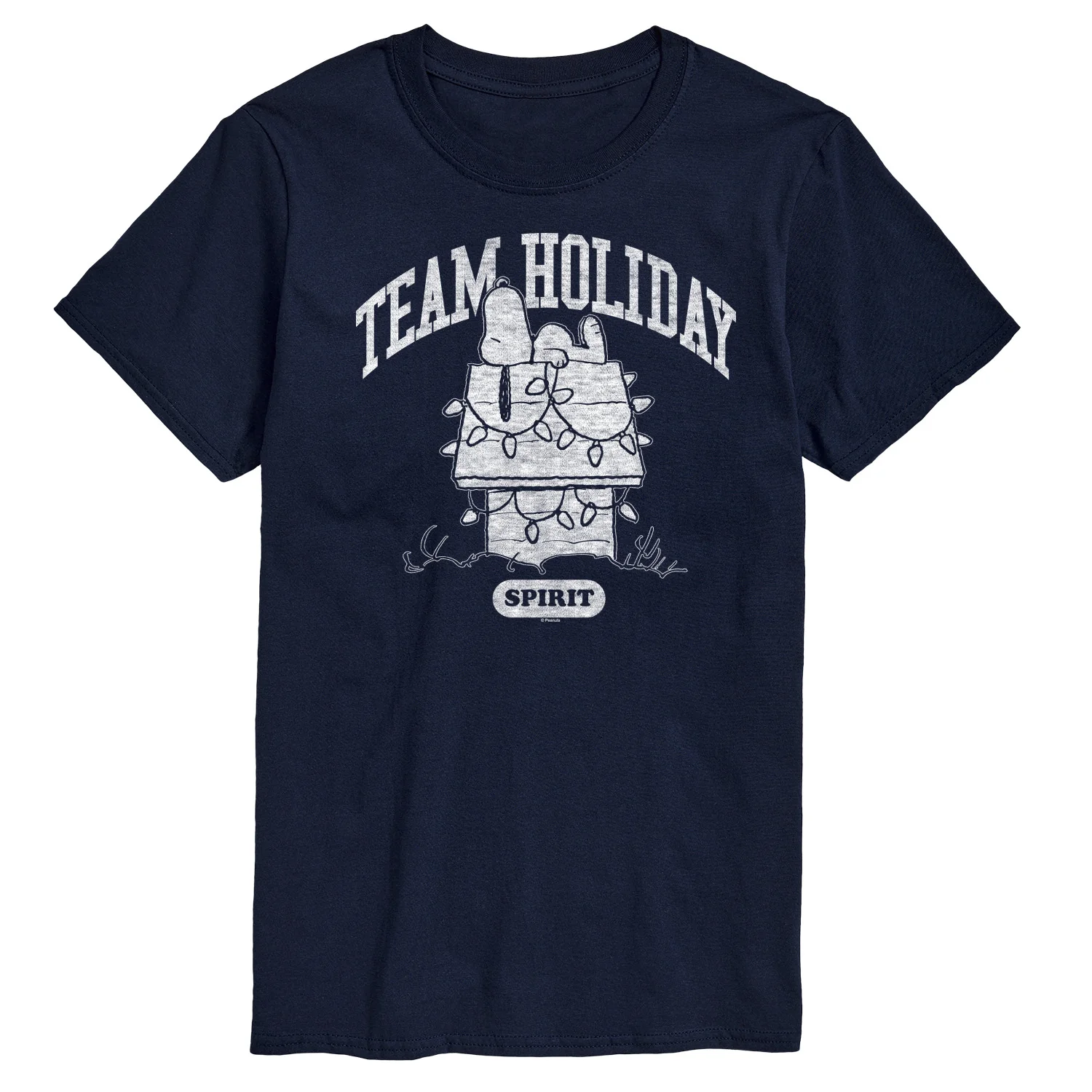Peanuts - Snoopy Team Holiday Spirit - Men's Short Sleeve Graphic T-Shirt - Image 6