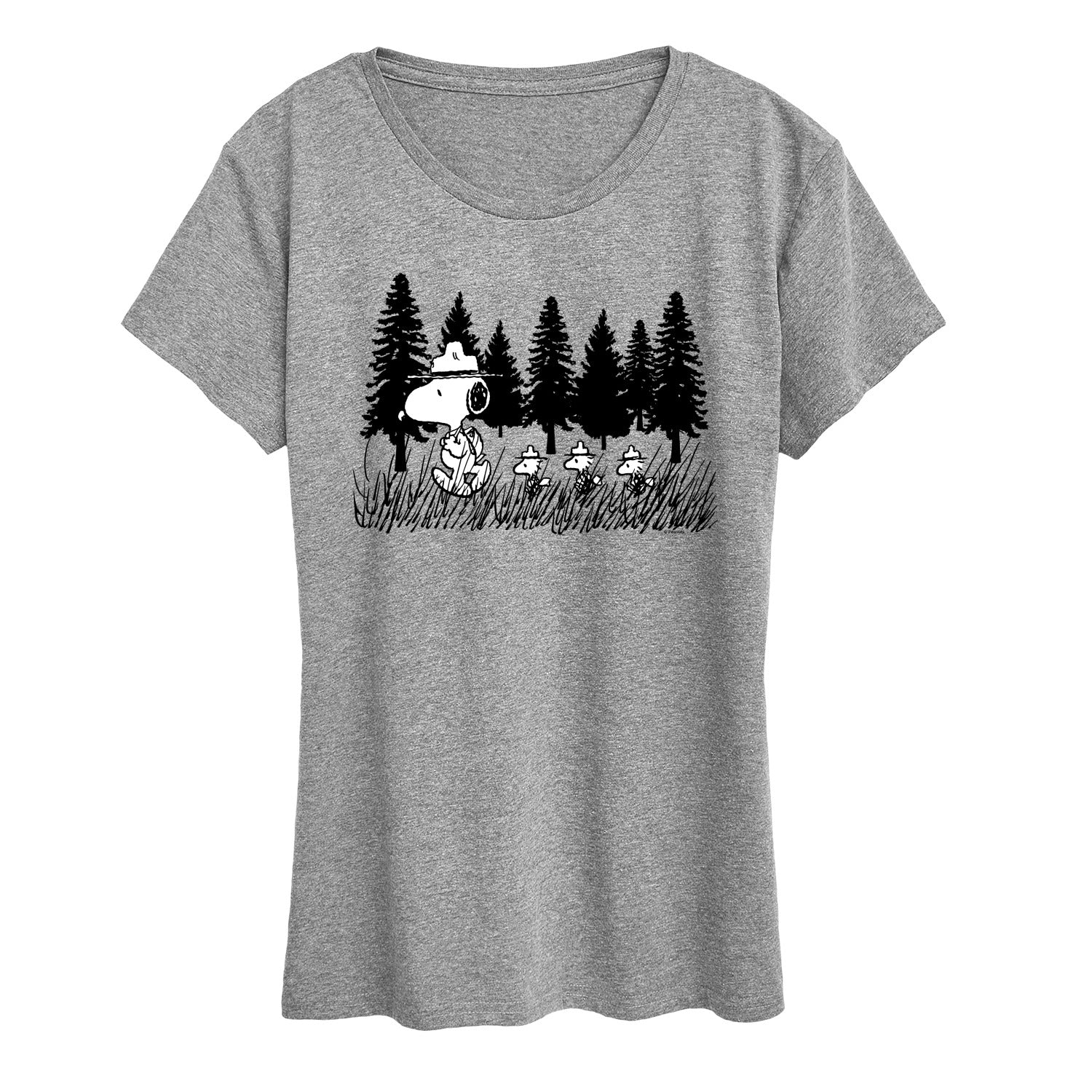 Peanuts - Troopping Along - Women's Short Sleeve Graphic T-Shirt - Image 2