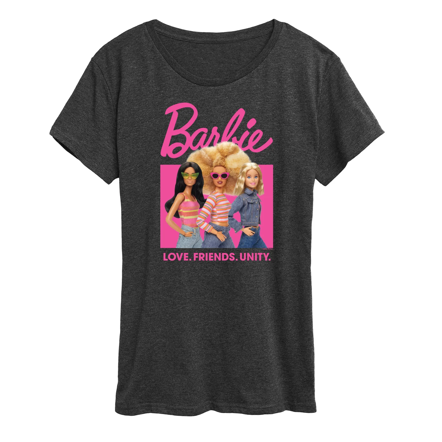 Barbie - Love Friends Unity - Women's Short Sleeve Graphic T-Shirt - Image 3
