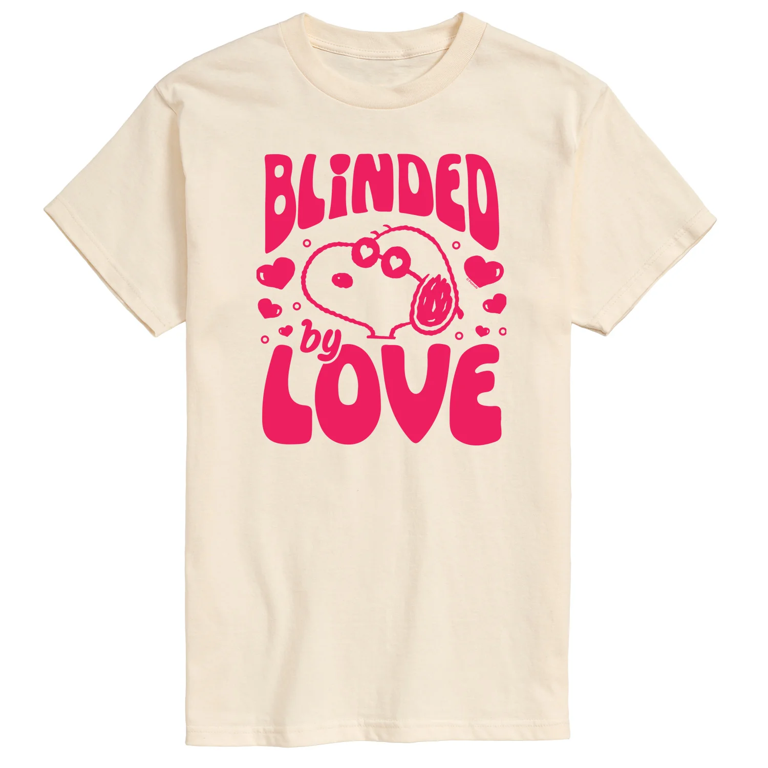 Peanuts - Cool Joe Blinded By Love - Men's Short Sleeve Graphic T-Shirt - Image 3