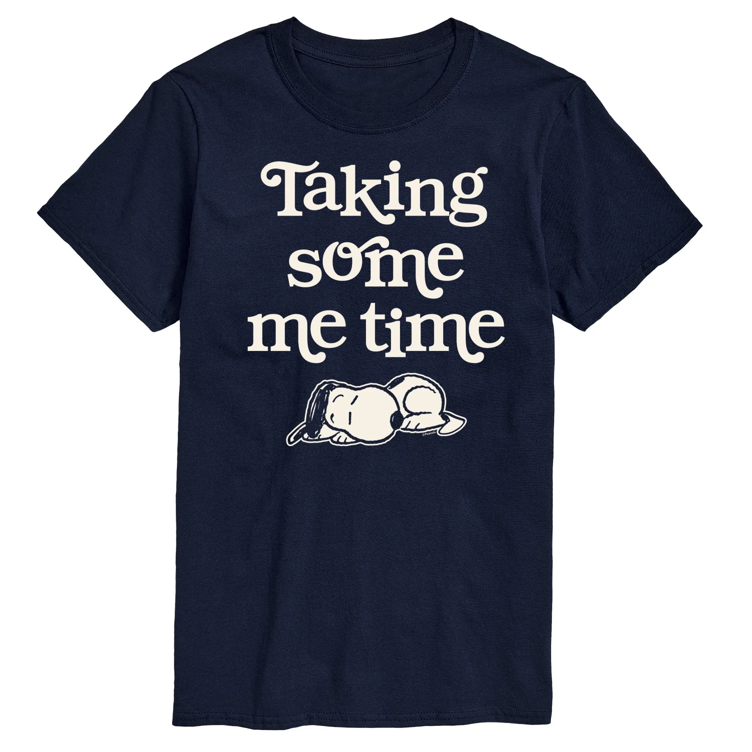 Peanuts - Taking Some Me Time - Men's Short Sleeve Graphic T-Shirt