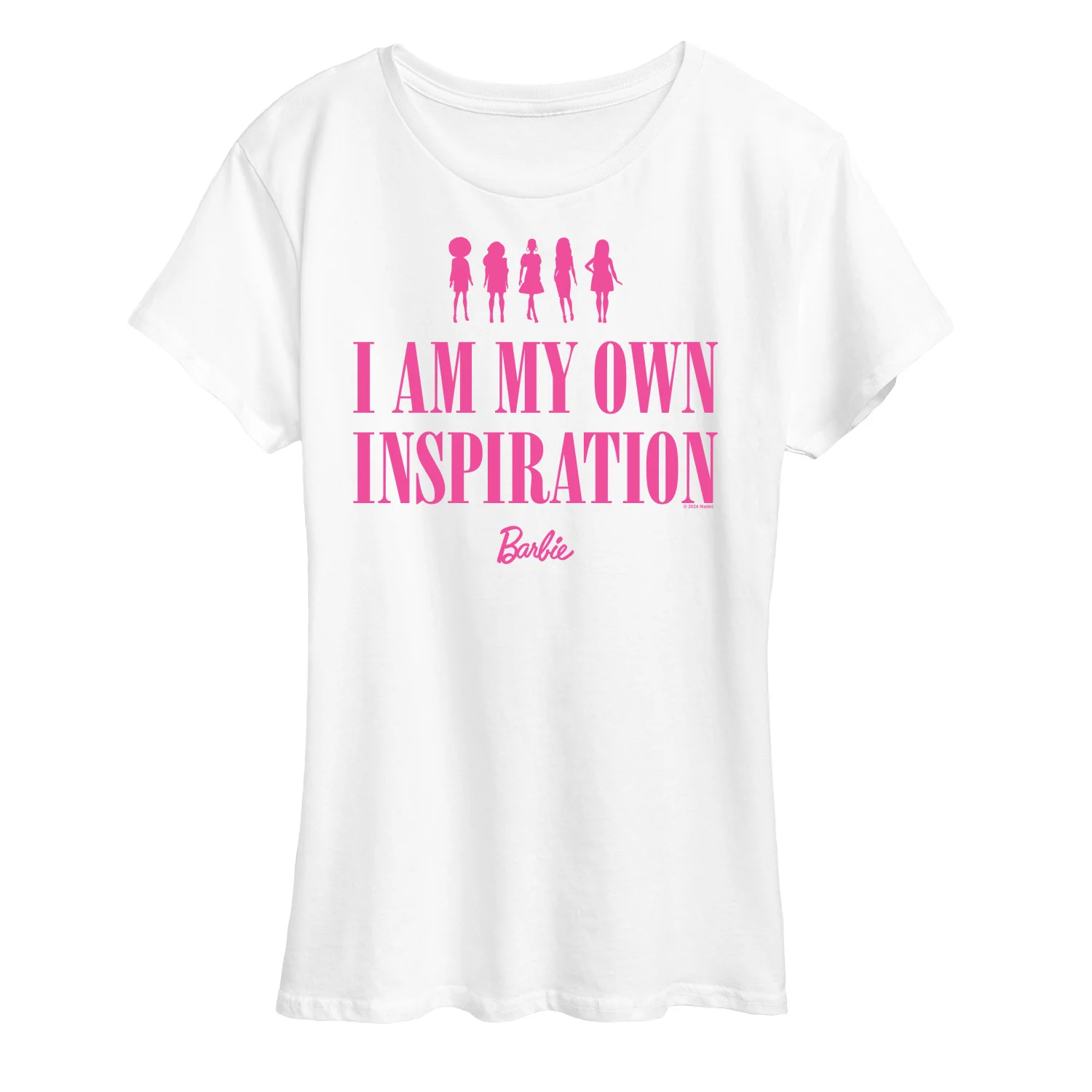 Barbie - I Am My Own Inspiration - Womens Women'S Short Sleeve Graphic T-Shirt
