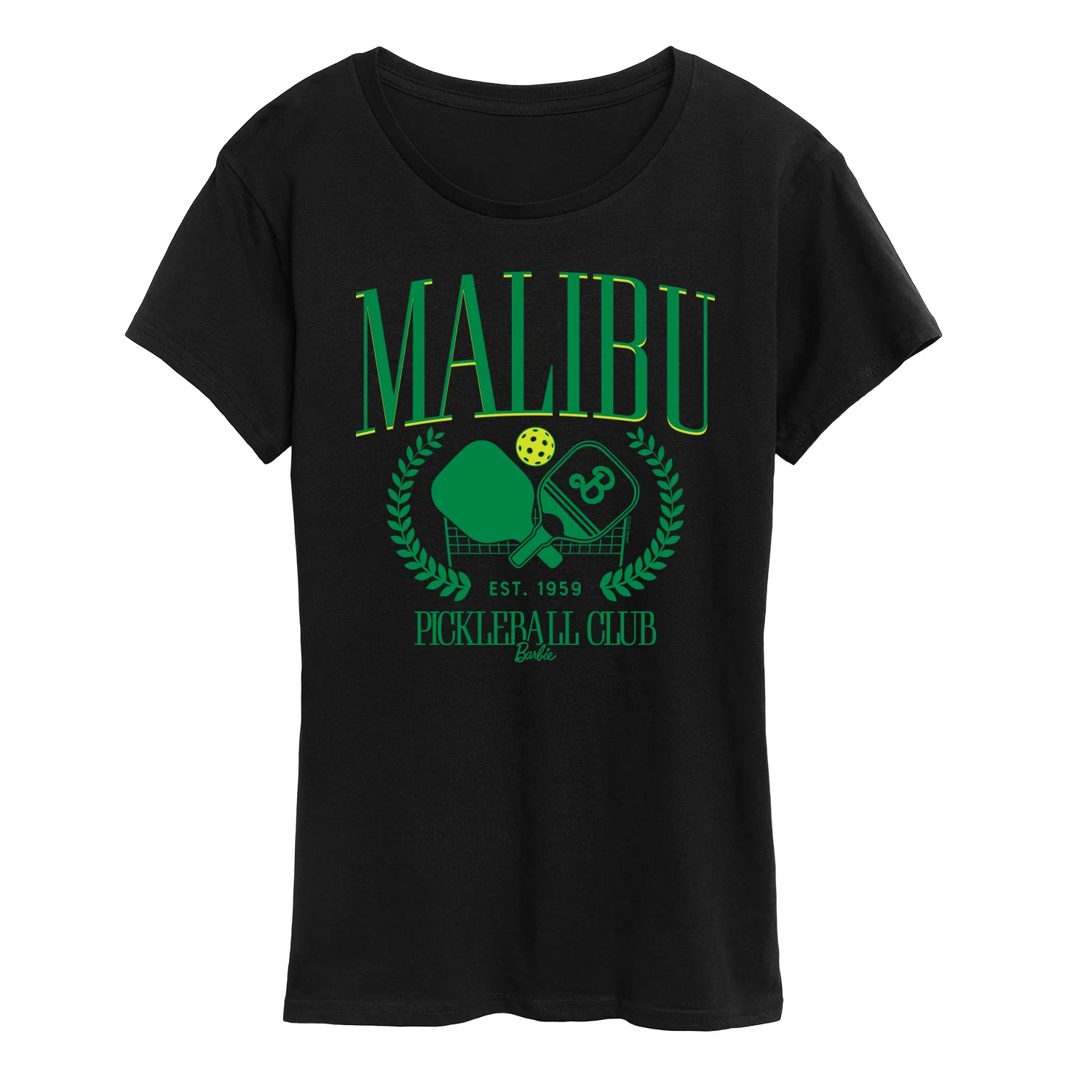 Barbie - Malibu Pickleball - Women'S Short Sleeve Graphic T-Shirt - Image 2