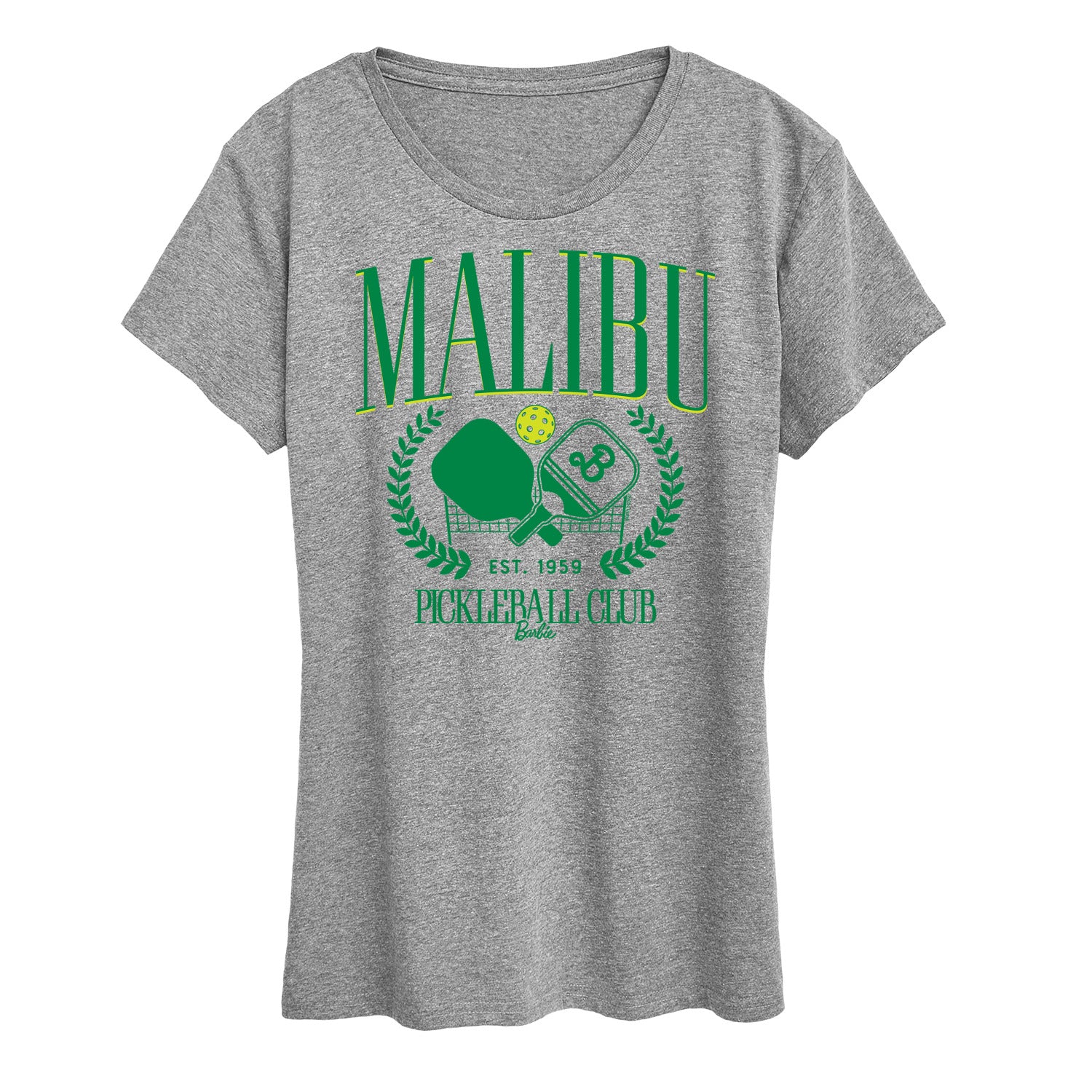 Barbie - Malibu Pickleball - Women'S Short Sleeve Graphic T-Shirt - Image 3