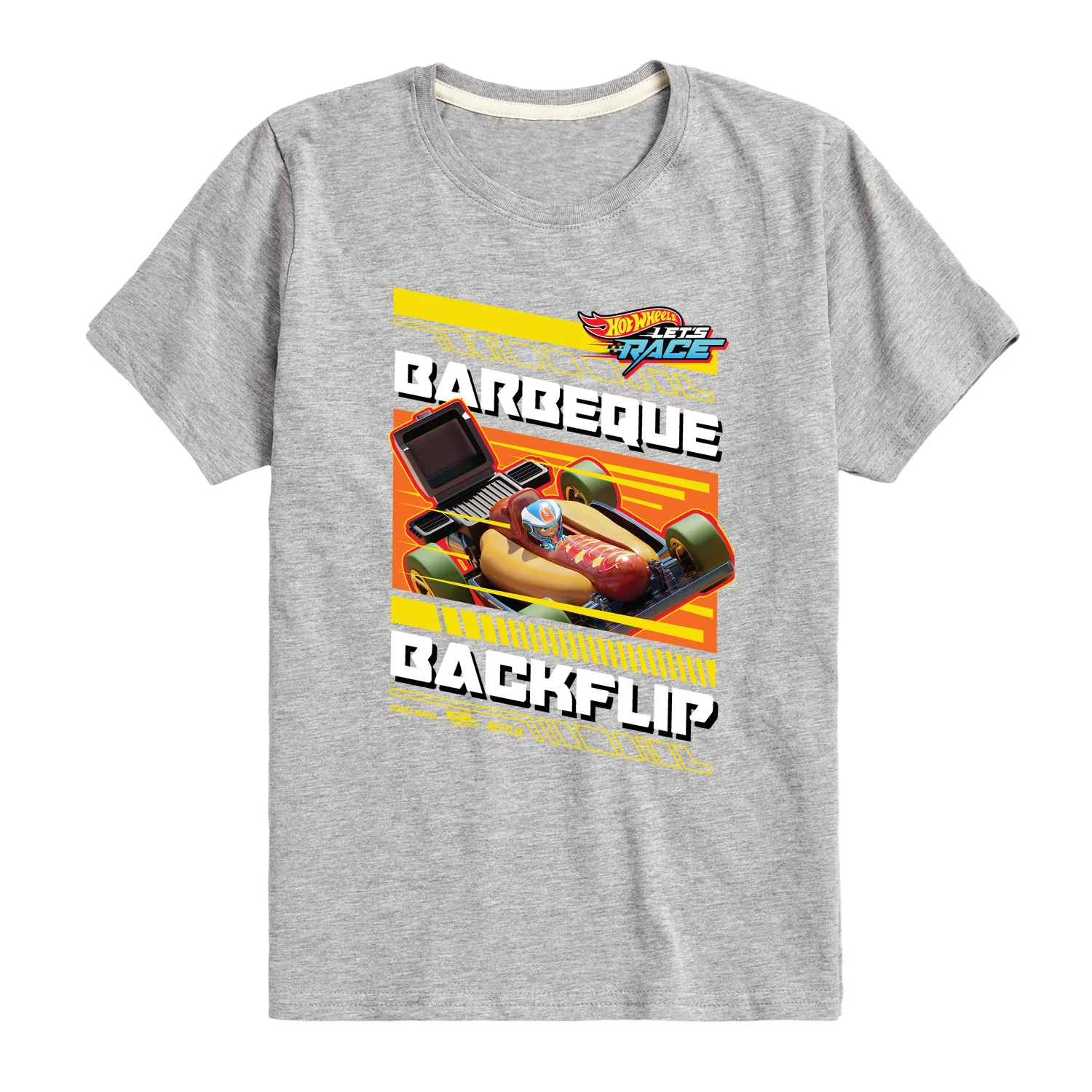 Hot Wheels - Bbq Backflip - Kids Toddler And Youth Short Sleeve Tee - Image 2