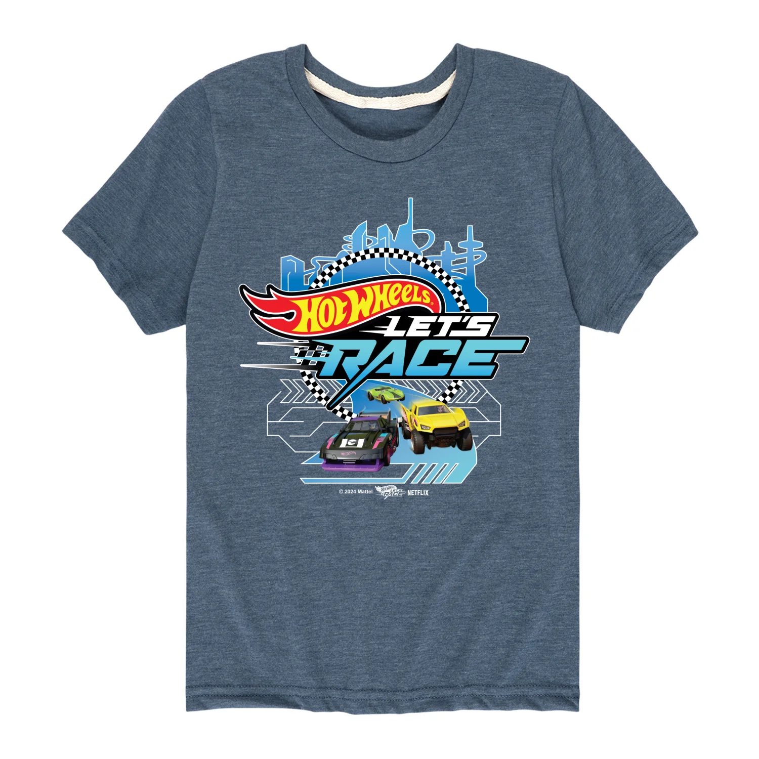 Hot Wheels - Racing Cars - Kids Toddler And Youth Short Sleeve Tee - Image 3