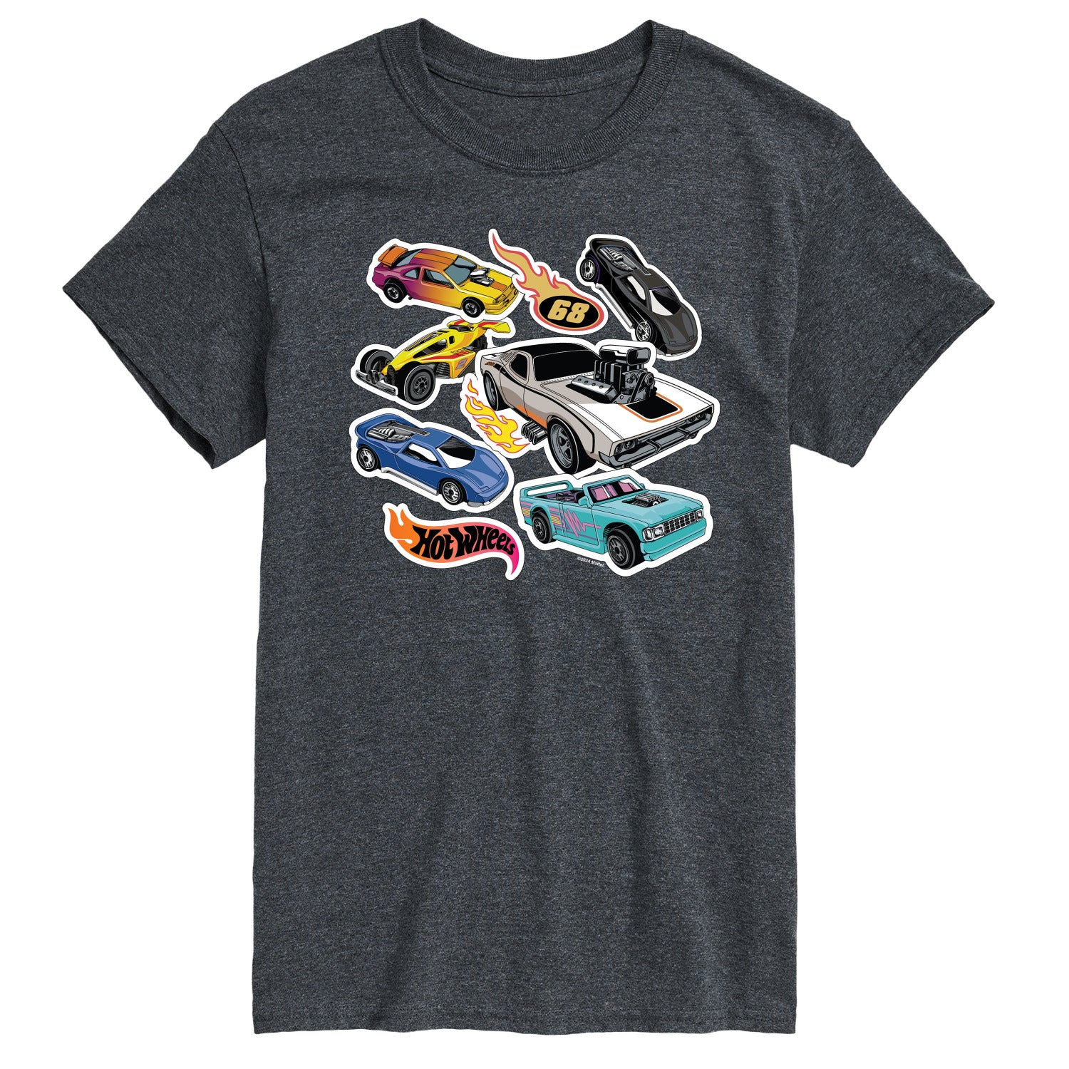 Hot Wheels - Stickers - Men's Short Sleeve T-Shirt - Image 6
