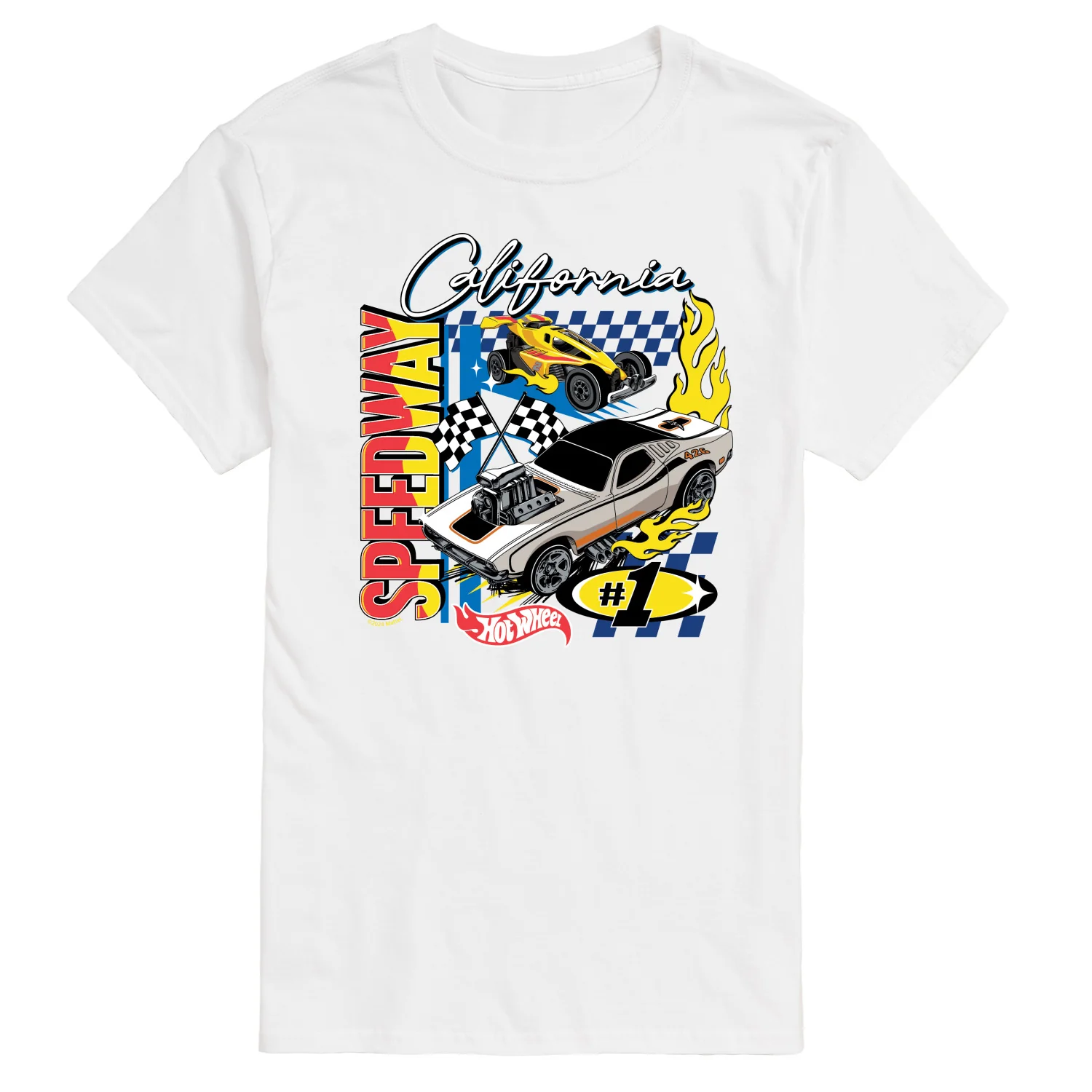 Hot Wheels - California Speedway -Men's Short Sleeve T-Shirt