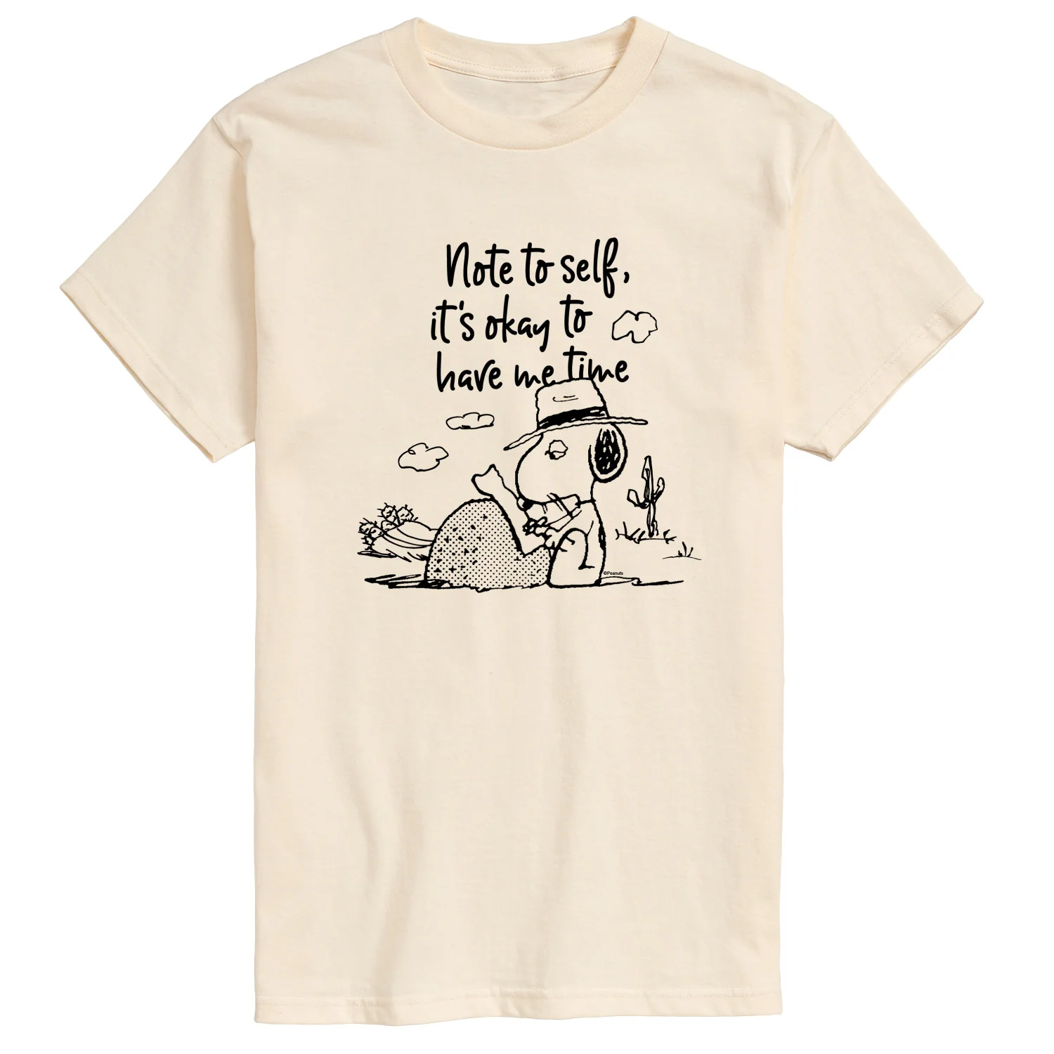 Peanuts - Spike Note - Men's Short Sleeve Graphic T-Shirt