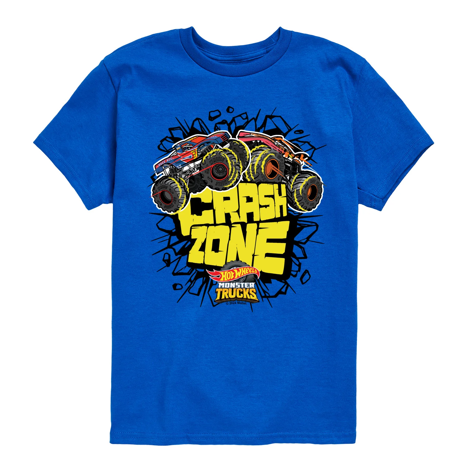 Hot Wheels - Crash Zone - Kids Toddler And Youth Short Sleeve Tee - Image 4