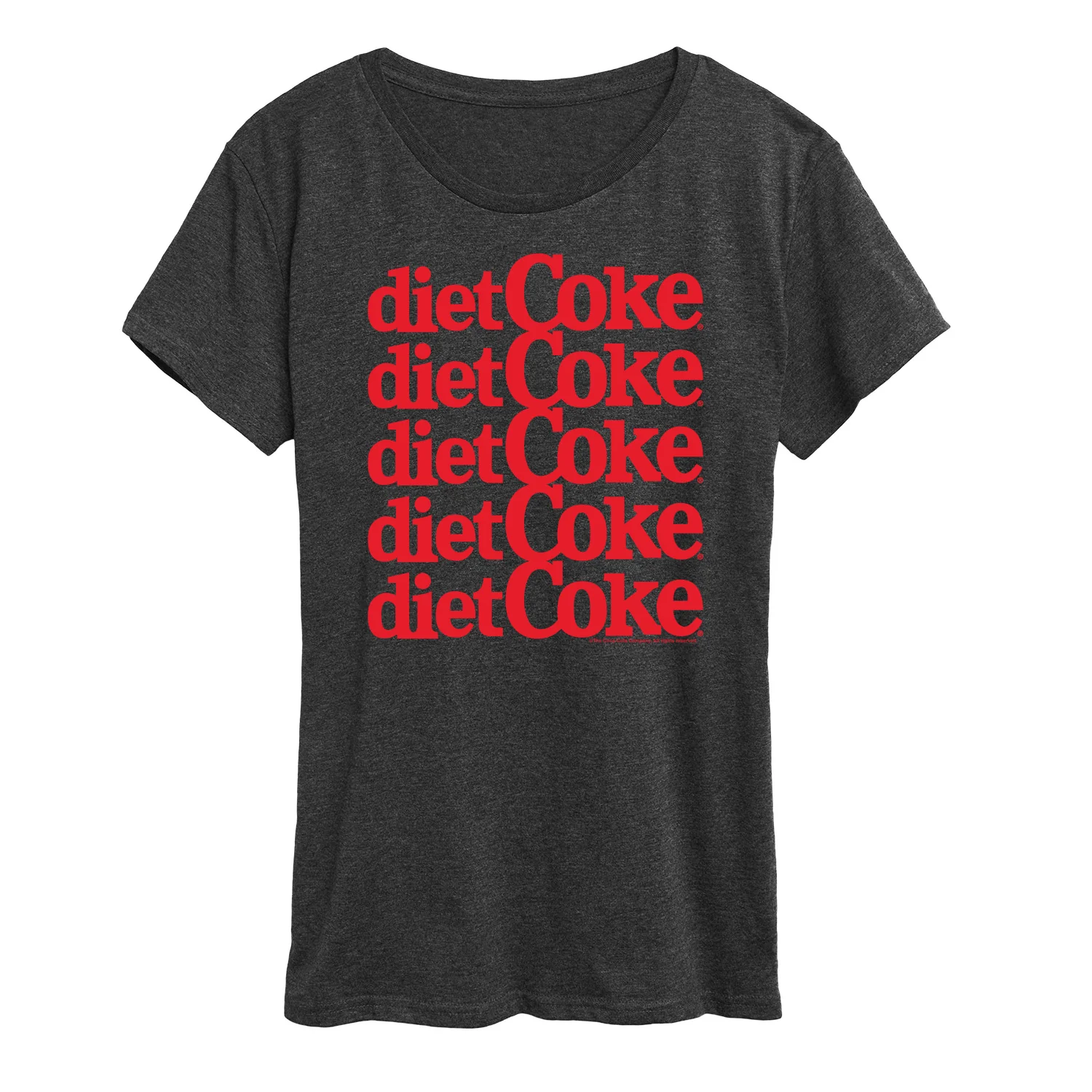 Diet Coke - Diet Coke Stacked - Ladies Short Sleeve Graphic T-Shirt - Image 3