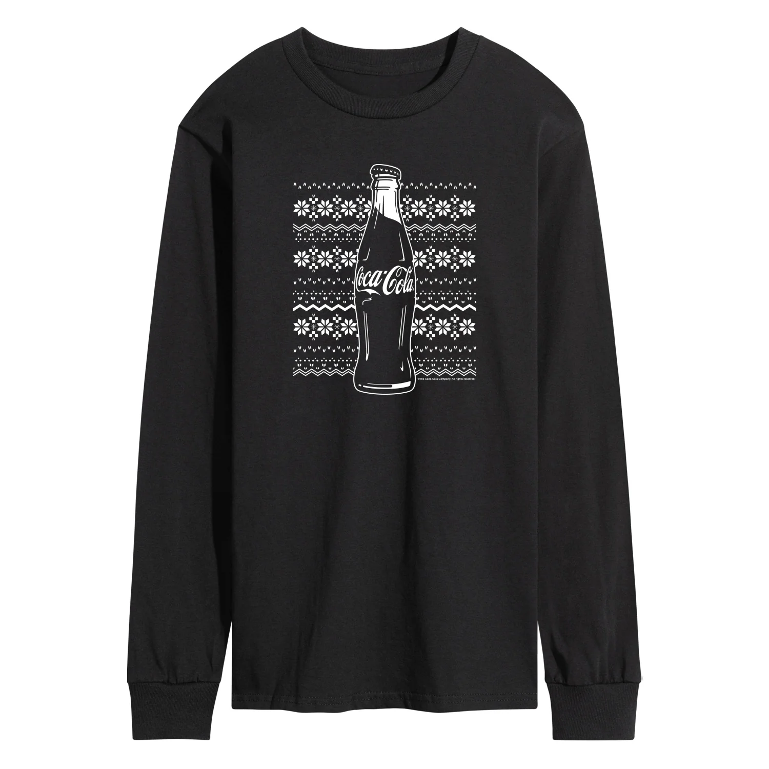 Coca-Cola - Coke Holiday Sweater - Men's Long Sleeve Graphic T-shirt