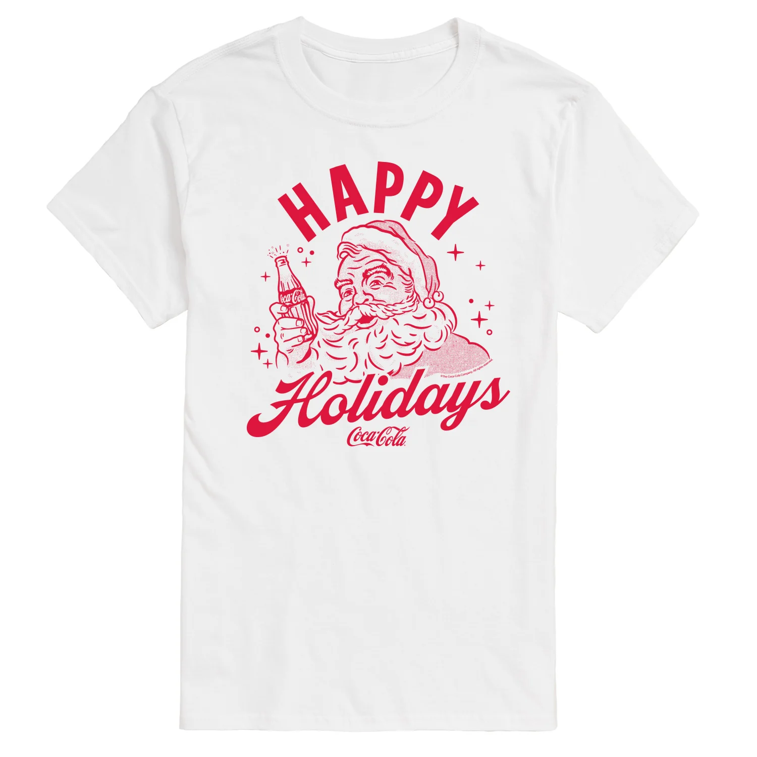 Coca-Cola - Happy Holidays - Men's Short Sleeve Graphic T-shirt - Image 2