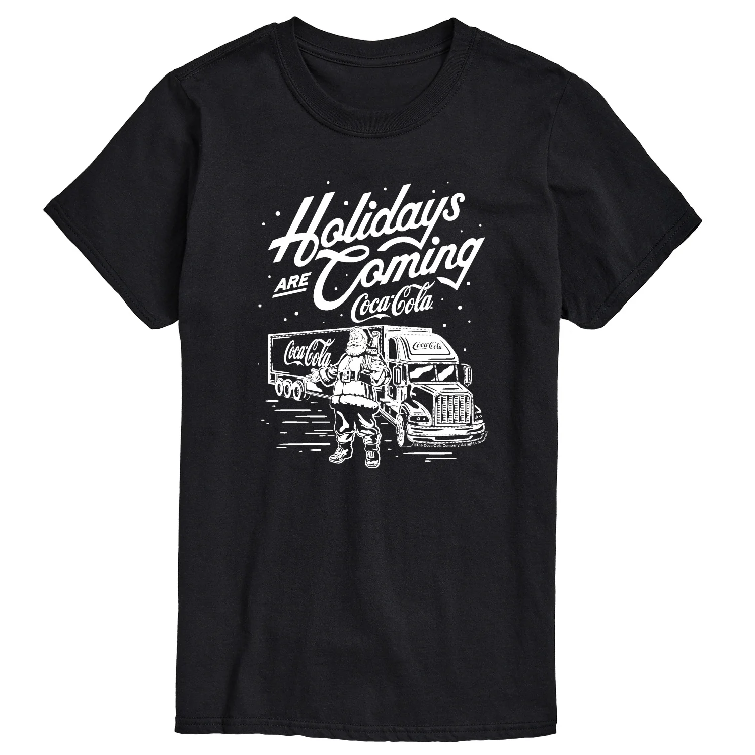 Coca-Cola - Holidays are Coming Truck - Men's Short Sleeve Graphic T-shirt