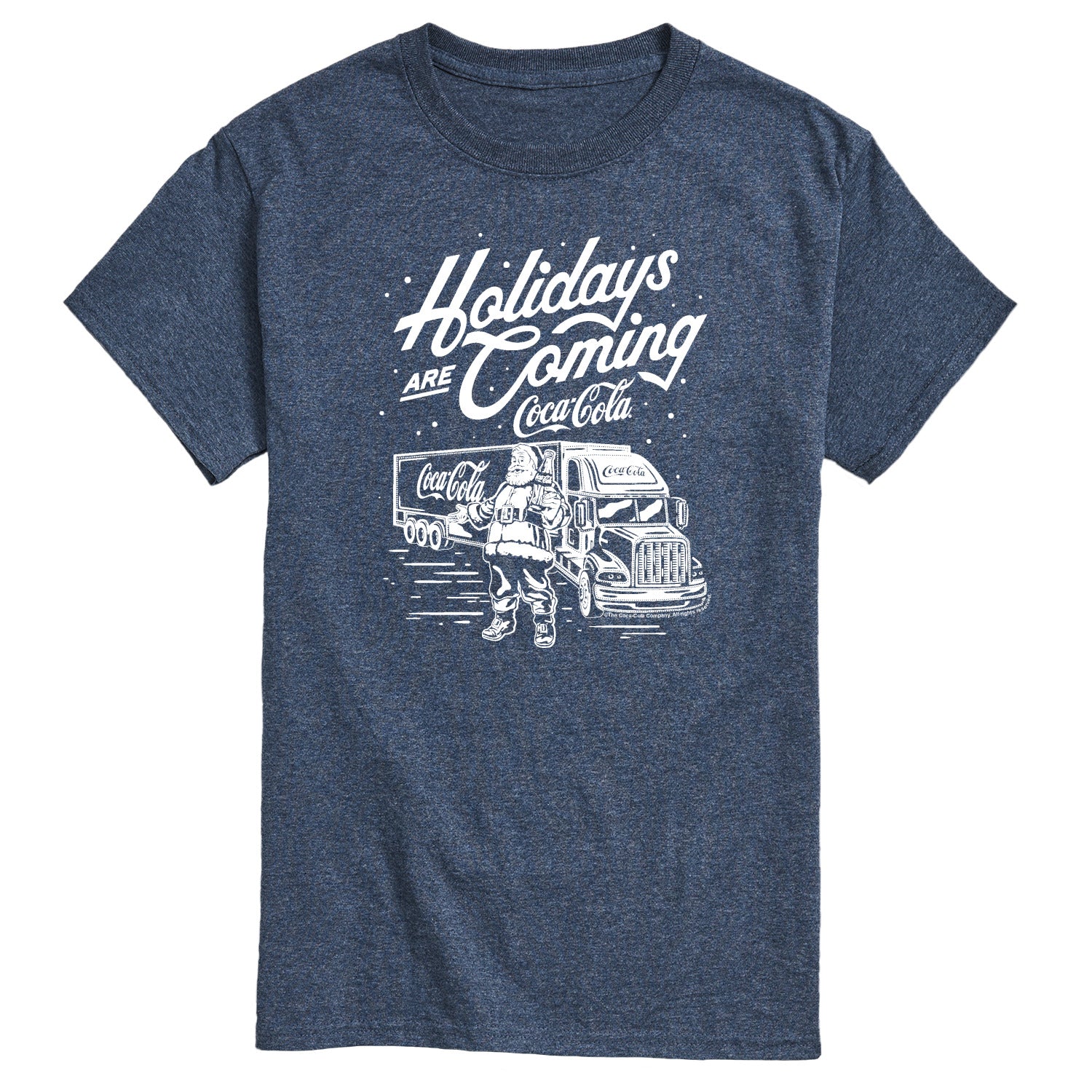 Coca-Cola - Holidays are Coming Truck - Men's Short Sleeve Graphic T-shirt - Image 2
