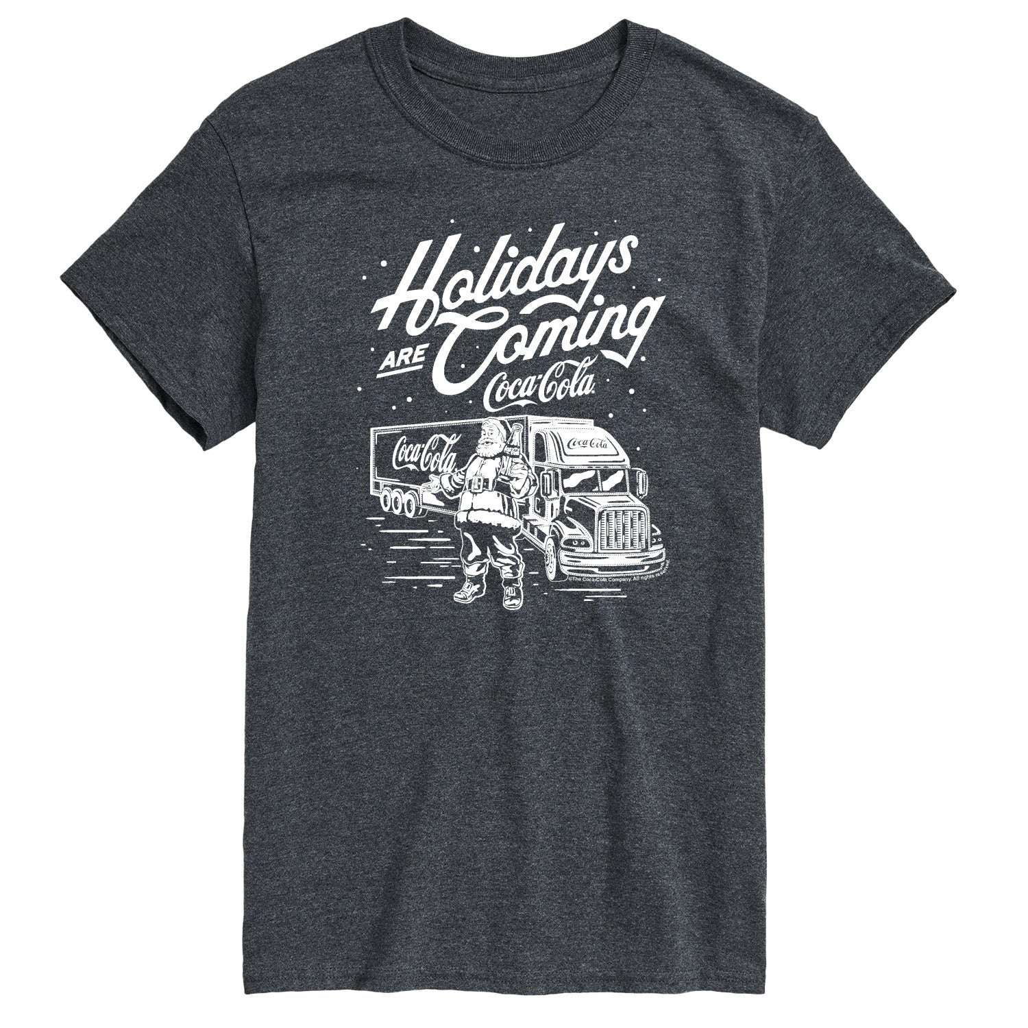 Coca-Cola - Holidays are Coming Truck - Men's Short Sleeve Graphic T-shirt - Image 3