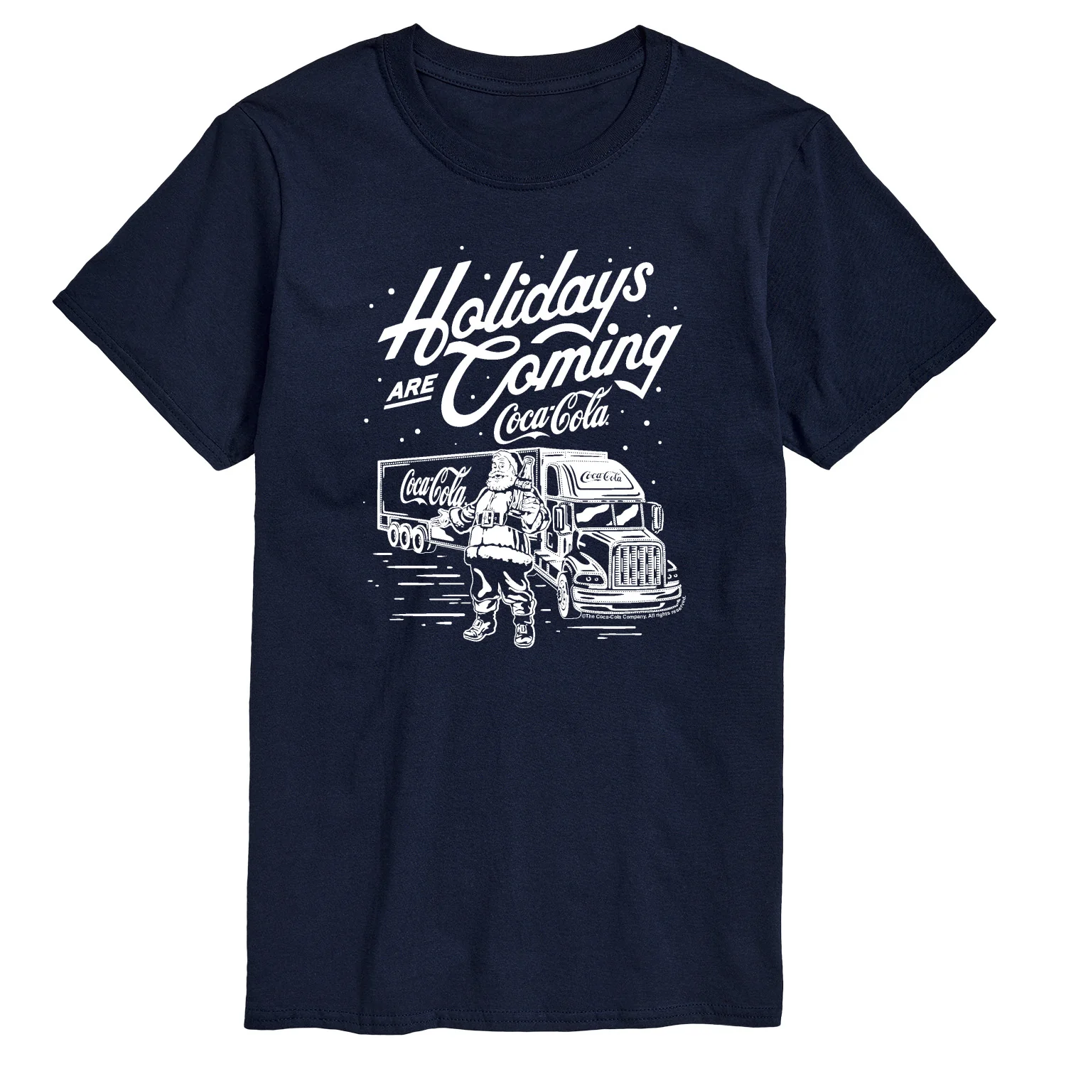 Coca-Cola - Holidays are Coming Truck - Men's Short Sleeve Graphic T-shirt - Image 4