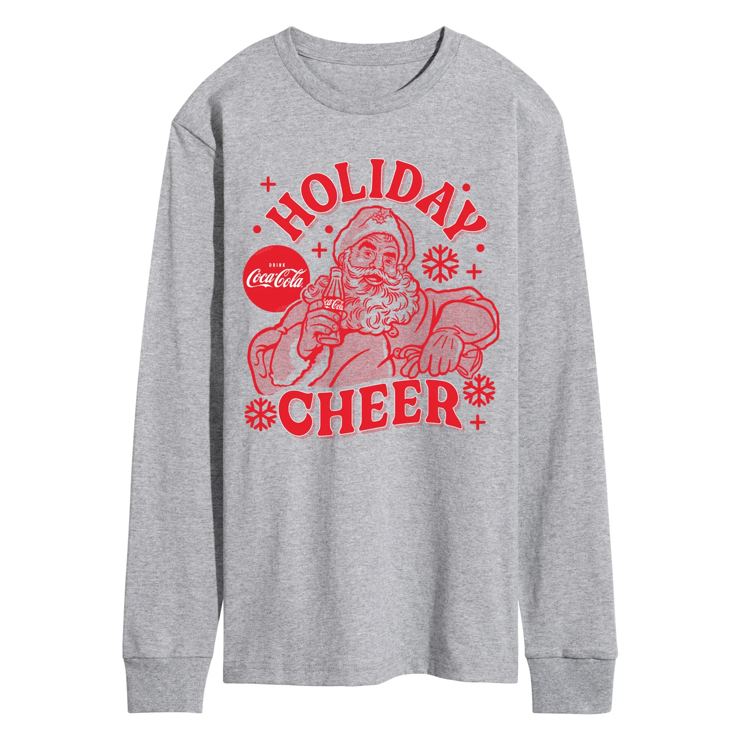 Coca-Cola - Holiday Cheer - Men's Long Sleeve Graphic T-shirt