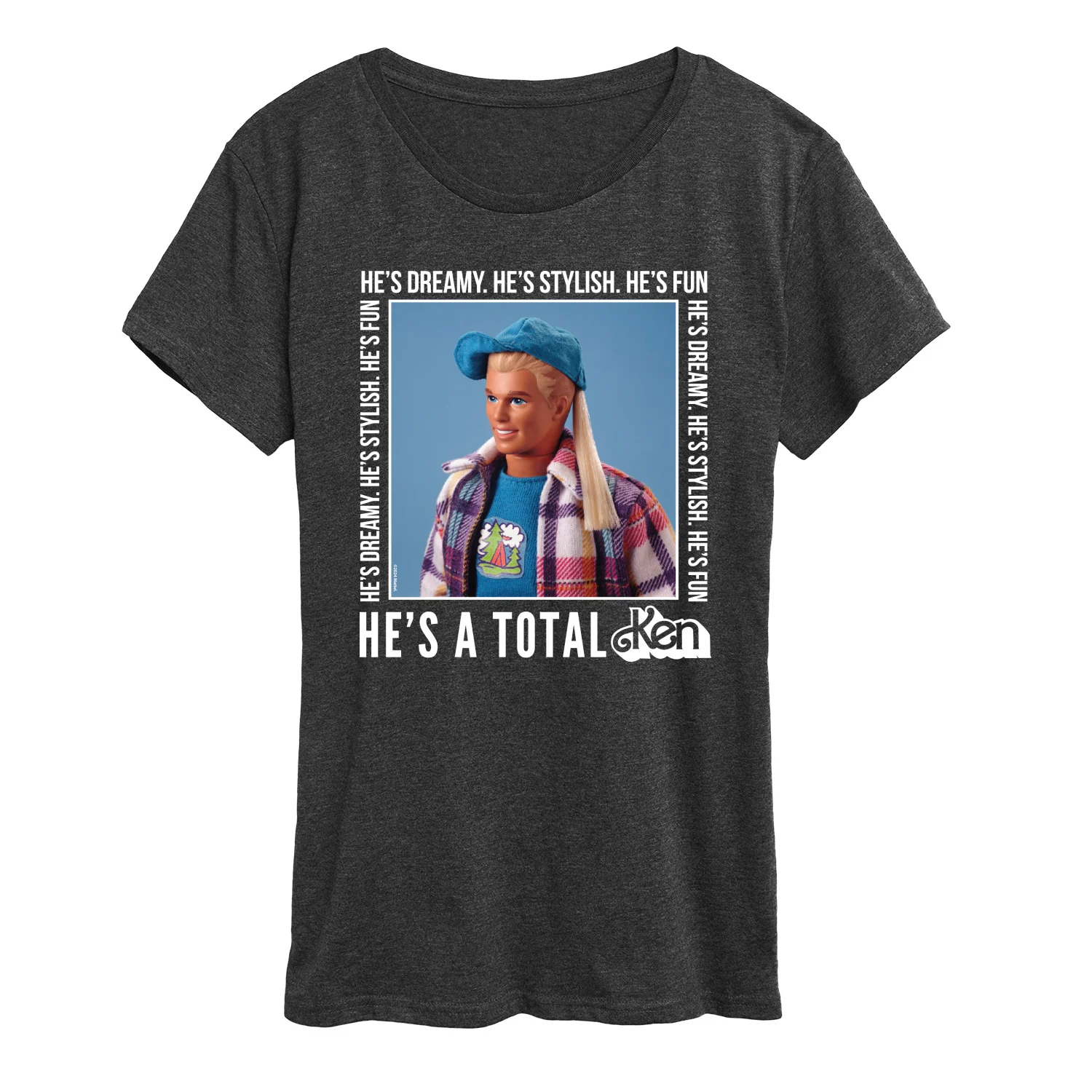 Barbie - Hes A Total Ken - Women's Short Sleeve Graphic T-Shirt - Image 3