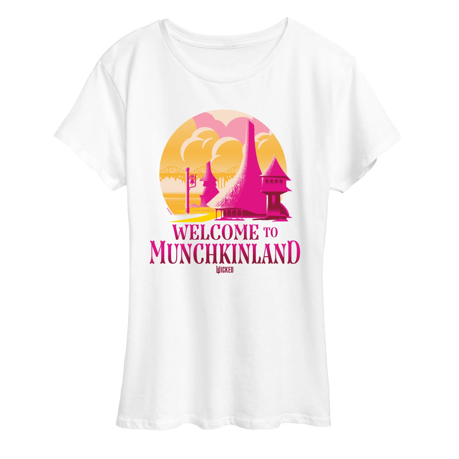 Wicked - Munchkinland - Women's Short Sleeve Graphic T-shirt - Image 7
