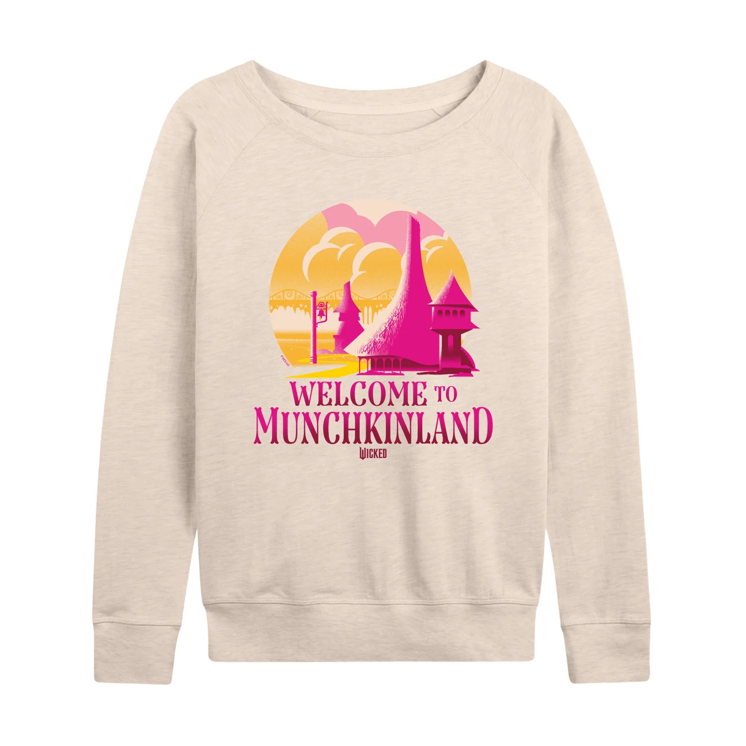 Wicked - Munchkinland - Women's French Terry Long Sleeve Shirt