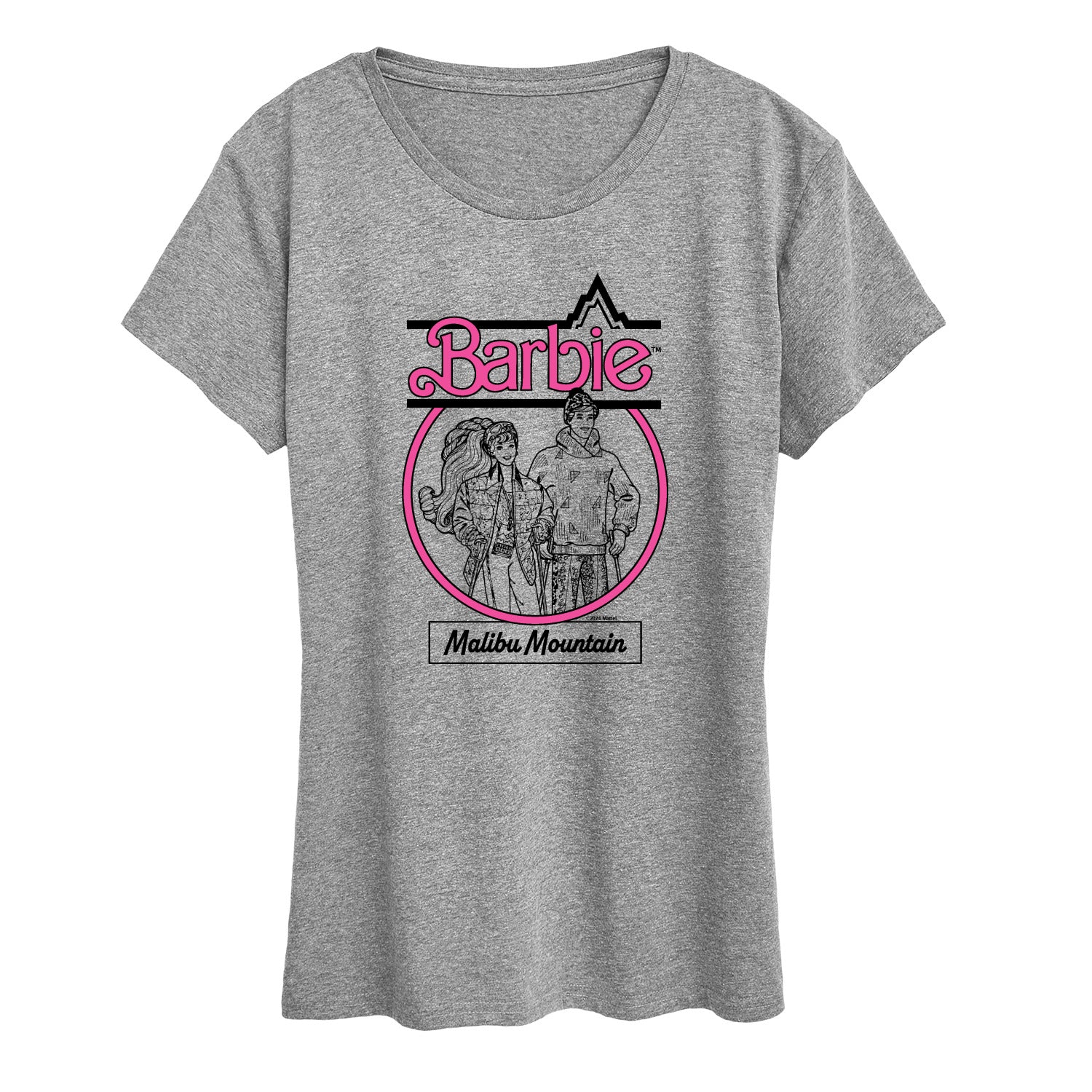 Barbie - Malibu Mountain - Women's Short Sleeve Graphic T-Shirt - Image 3