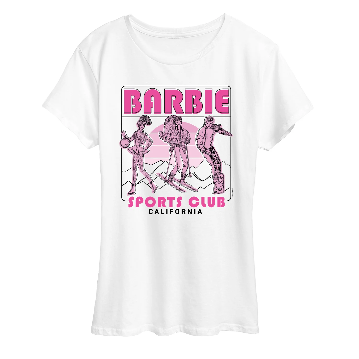 Barbie - Sports Club - Women's Short Sleeve Graphic T-Shirt