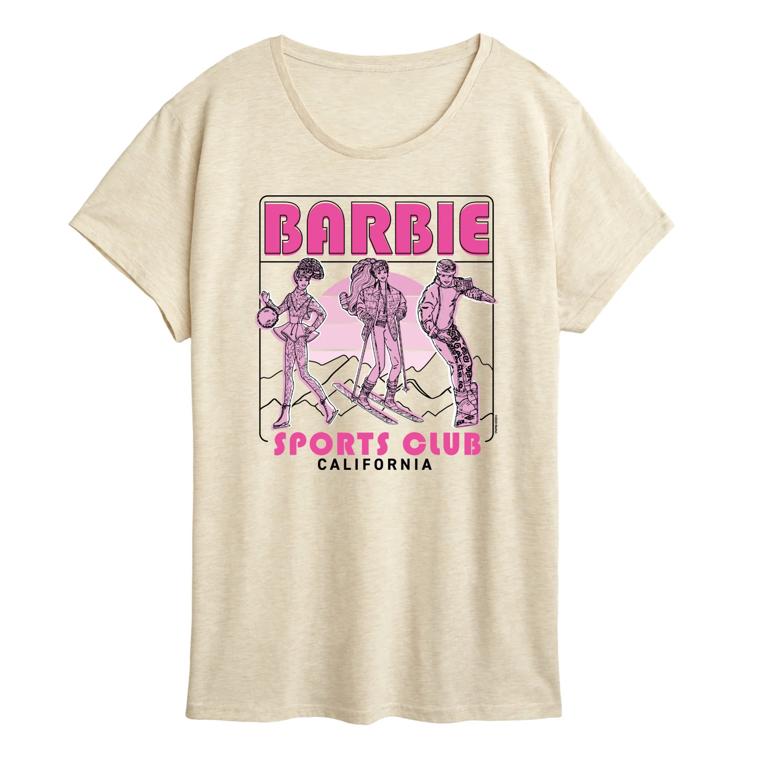 Barbie - Sports Club - Women's Short Sleeve Graphic T-Shirt - Image 2