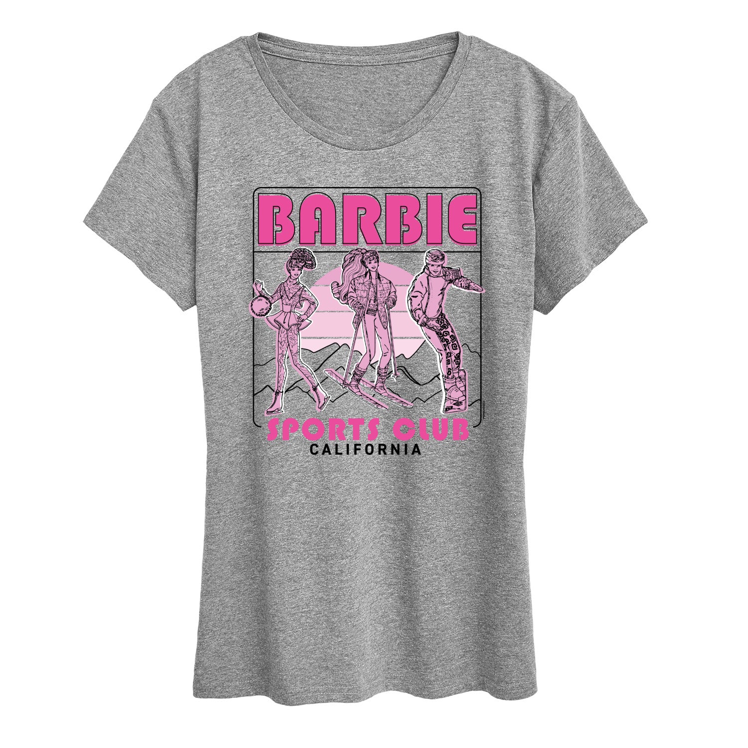 Barbie - Sports Club - Women's Short Sleeve Graphic T-Shirt - Image 3