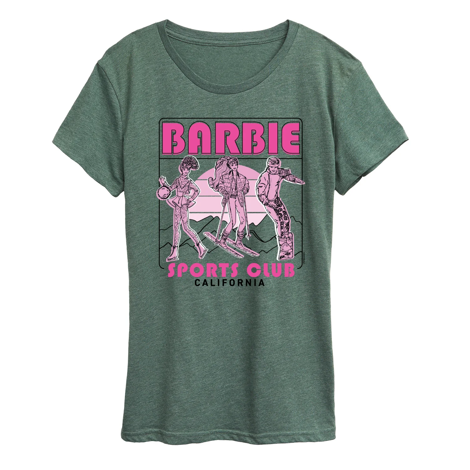 Barbie - Sports Club - Women's Short Sleeve Graphic T-Shirt - Image 4