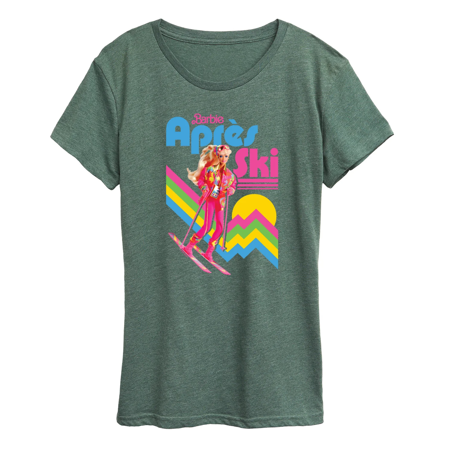 Barbie - Retro Apres Ski-Women's Short Sleeve Graphic T-Shirt - Image 6