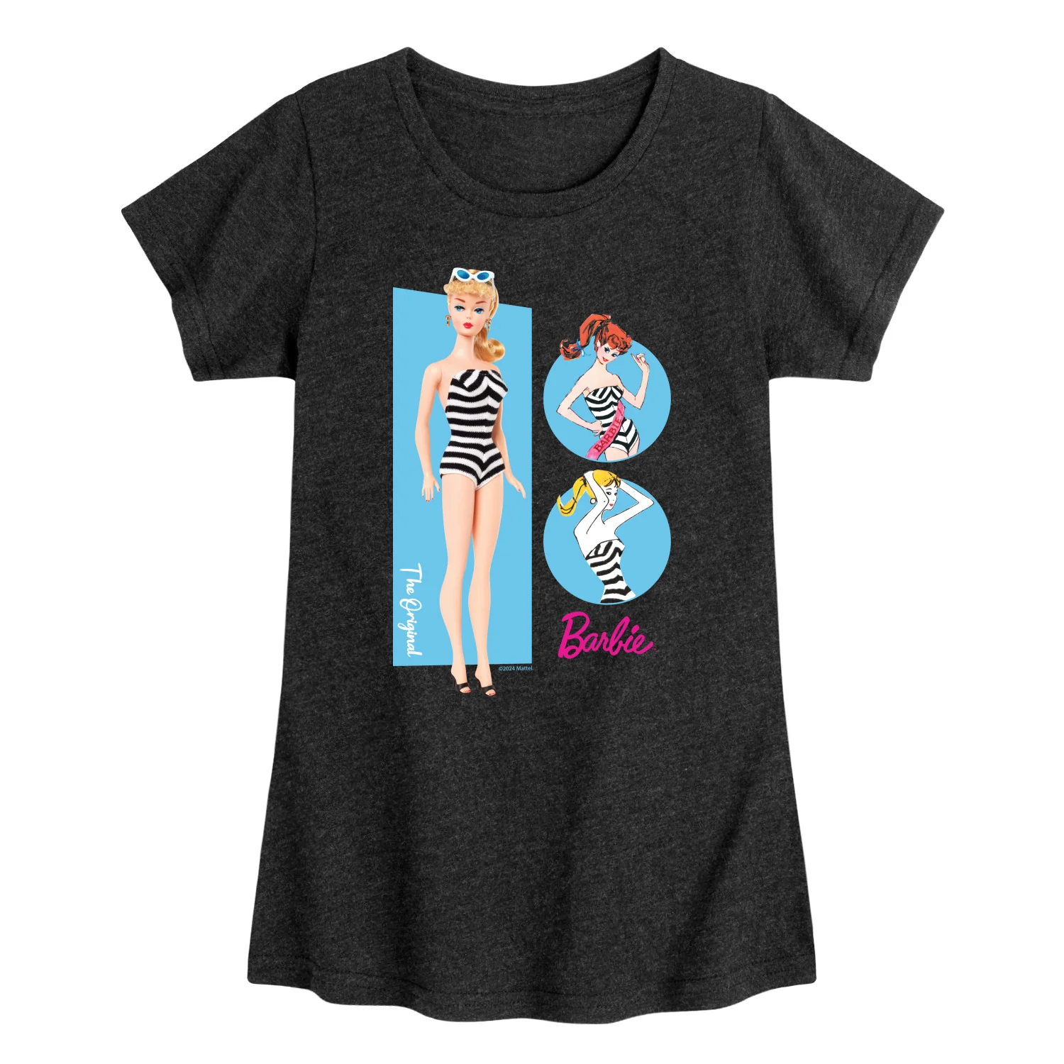 Barbie - 1959 - Toddler And Youth Girls Fitted Short Sleeve Graphic T-Shirt - Image 2