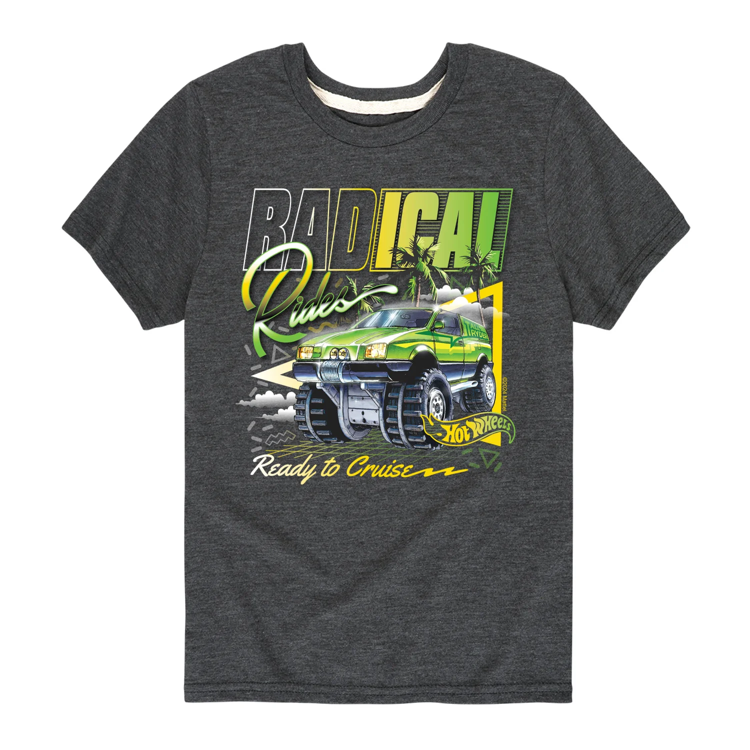 Hot Wheels - Radical Rides 80S - Toddler And Youth Short Sleeve T-Shirt - Image 2