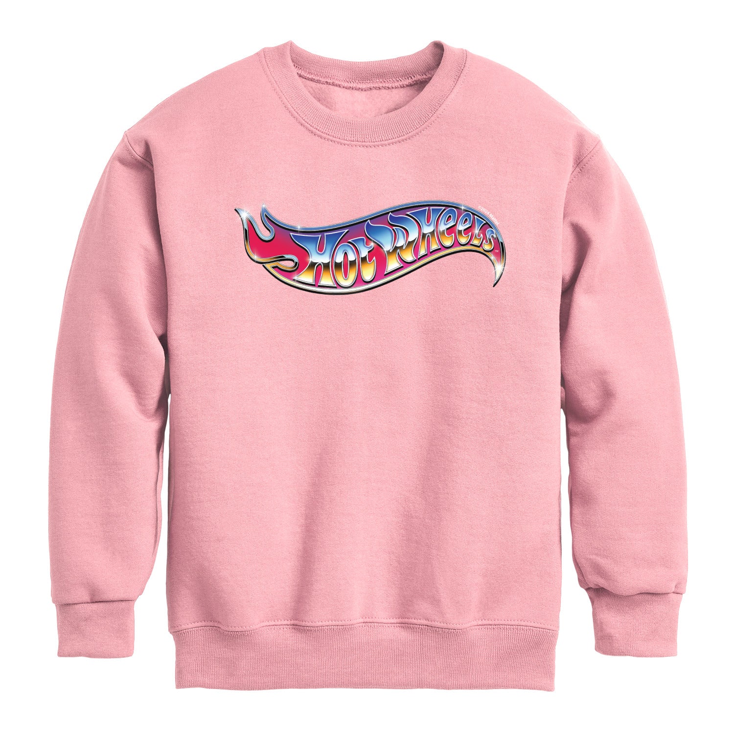 Hot Wheels - Hot Wheels 80S Logo - Youth And Toddler Crew Fleece Sweatshirt - Image 3