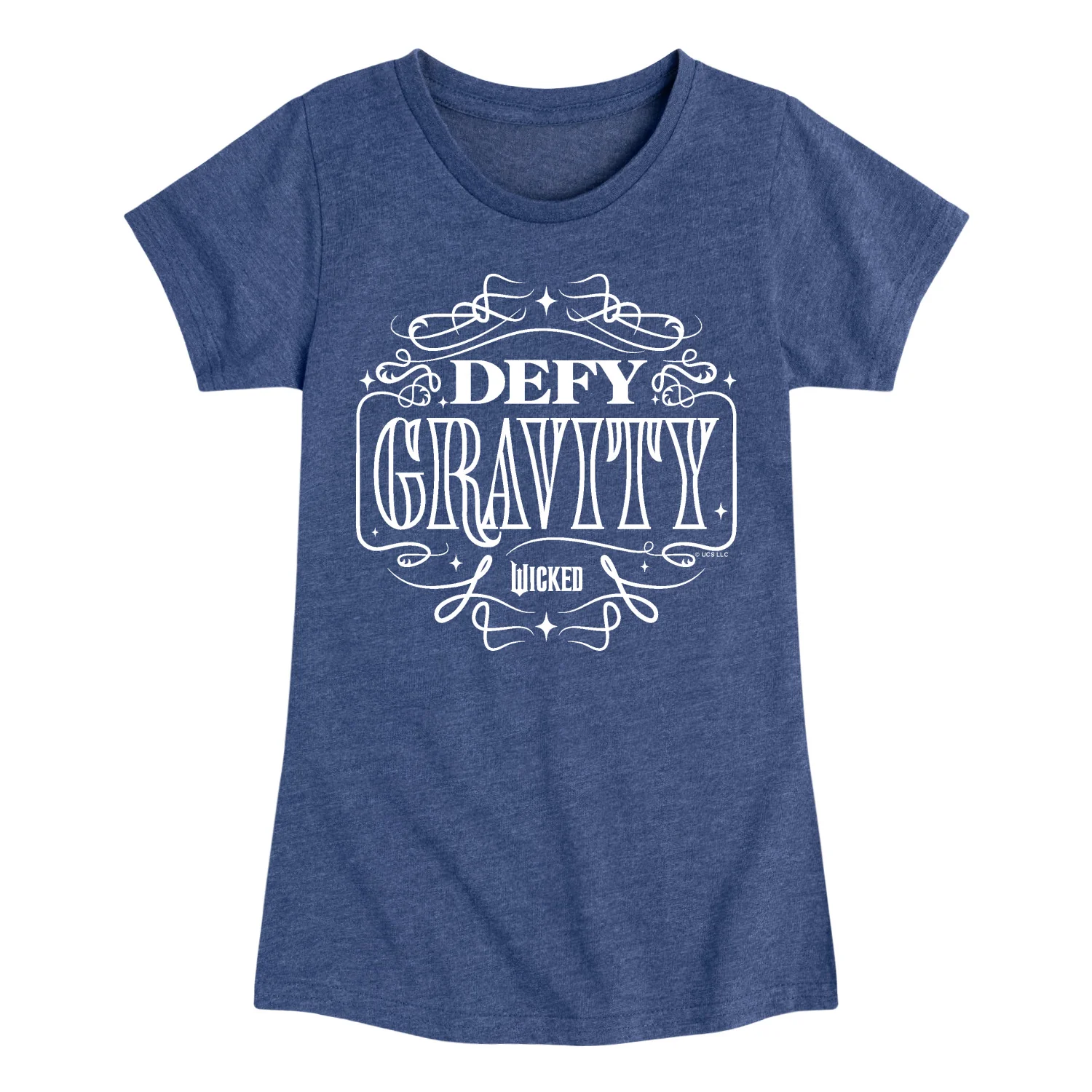 Wicked - Defy Gravity - Girls Toddler and Youth Fitted Short Sleeve Graphic Tee - Image 4