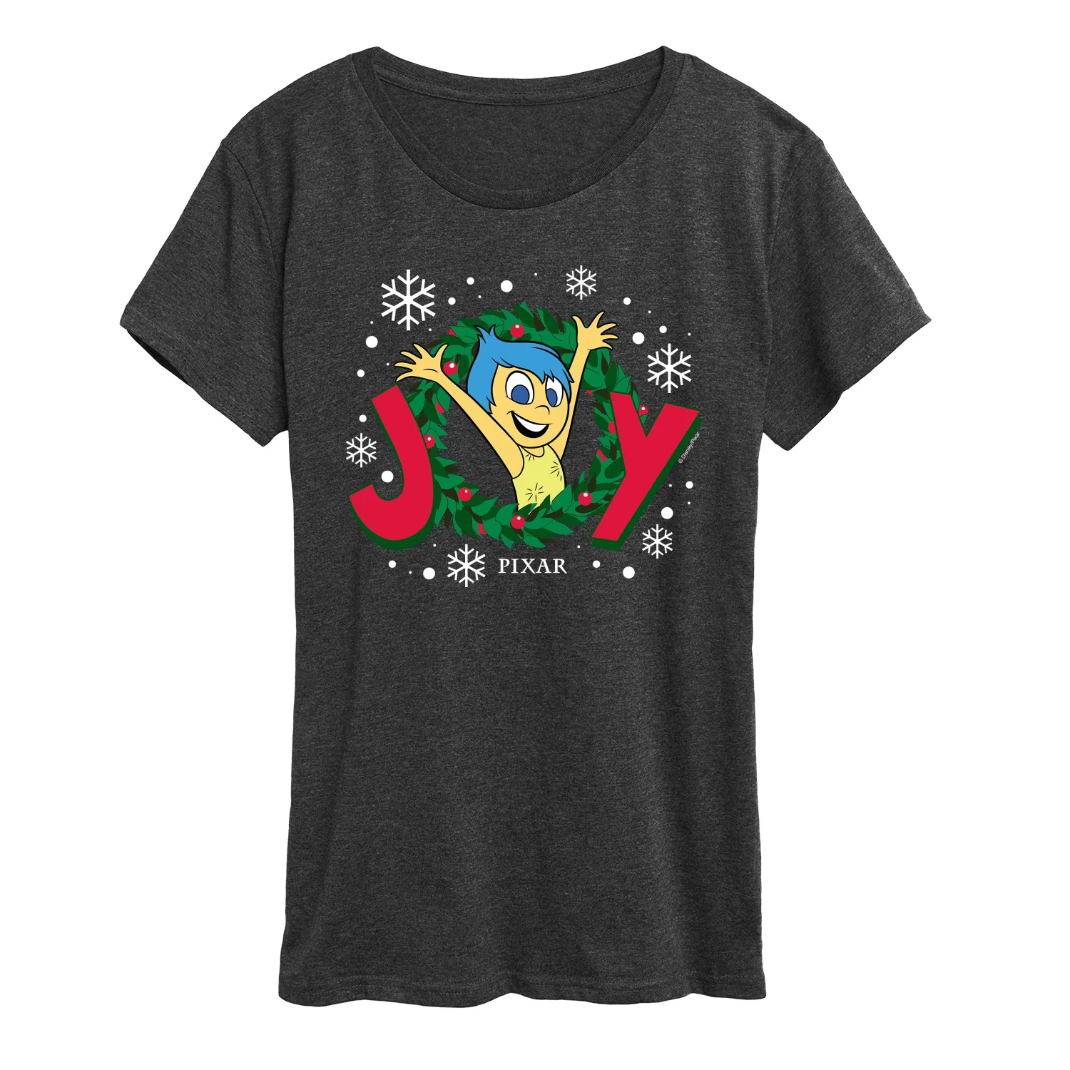 Inside Out 2 - Joy Wreath - Women's Short Sleeve Graphic T-Shirt - Image 3