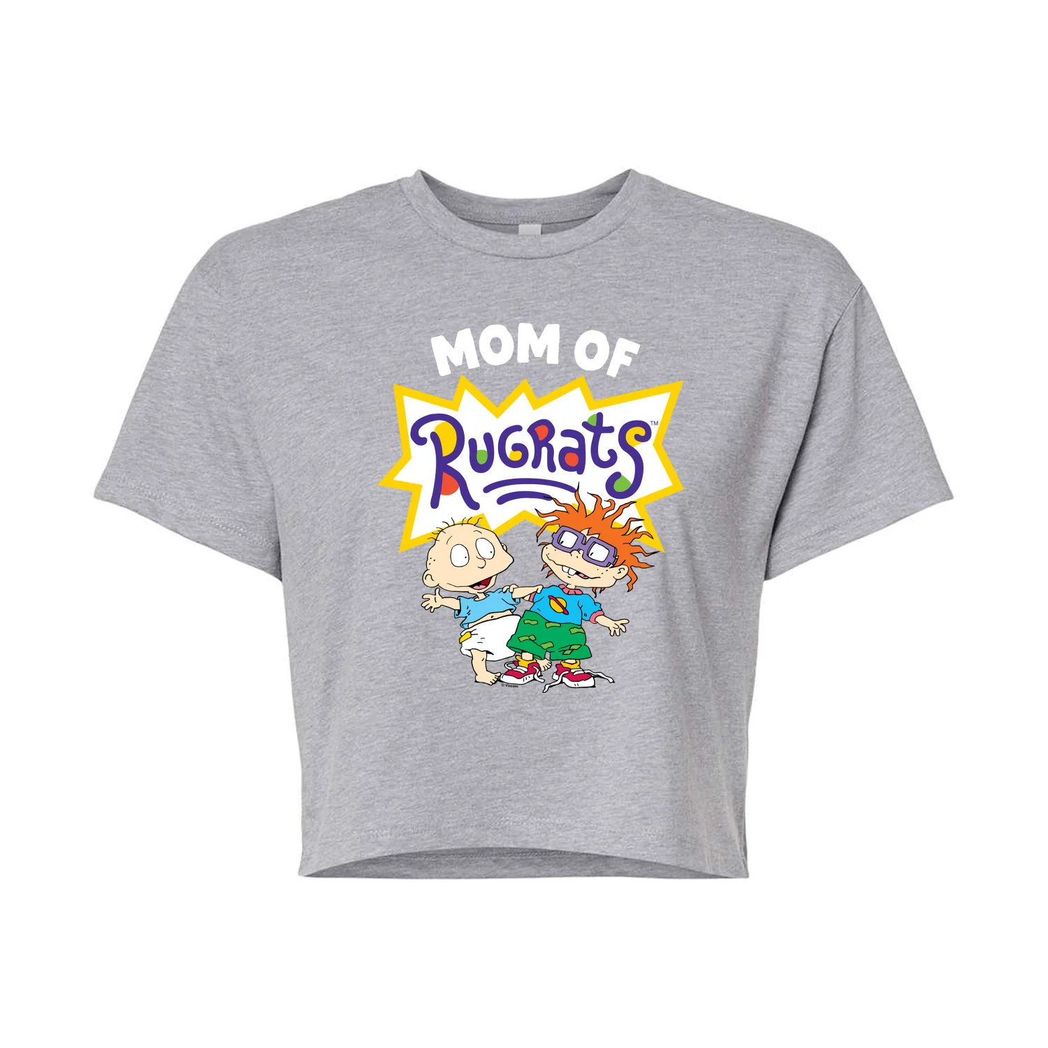 Rugrats - Mom of Rugrats - Juniors Cropped Graphic T-Shirt