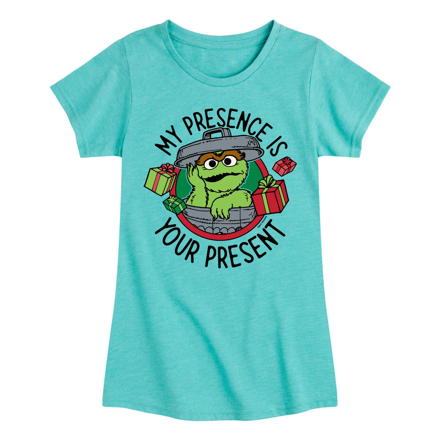 Sesame Street - My Presence is Your Present - Youth Girls Short Sleeve T-shirt - Image 4