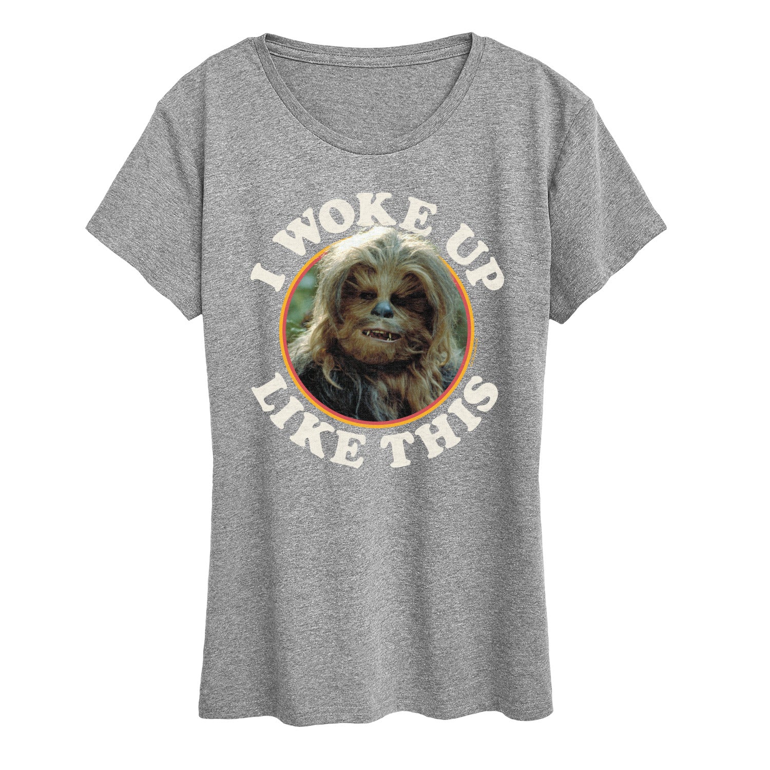 Star Wars - I Woke Up Like This Chewie - Women's Short Sleeve Classic Fit Tee - Image 4