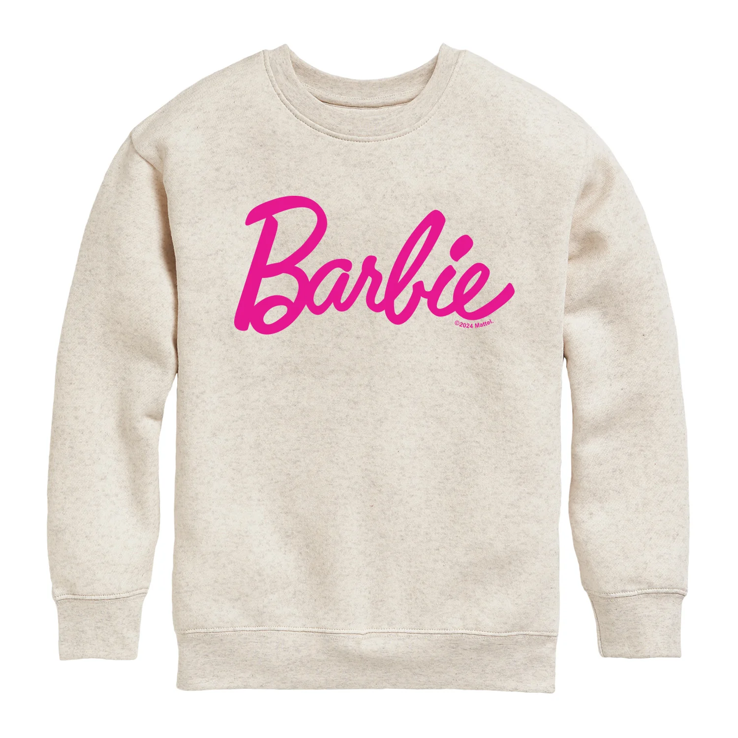 Barbie - Logo - Toddler and Youth Crew Fleece Sweatshirt - Image 3